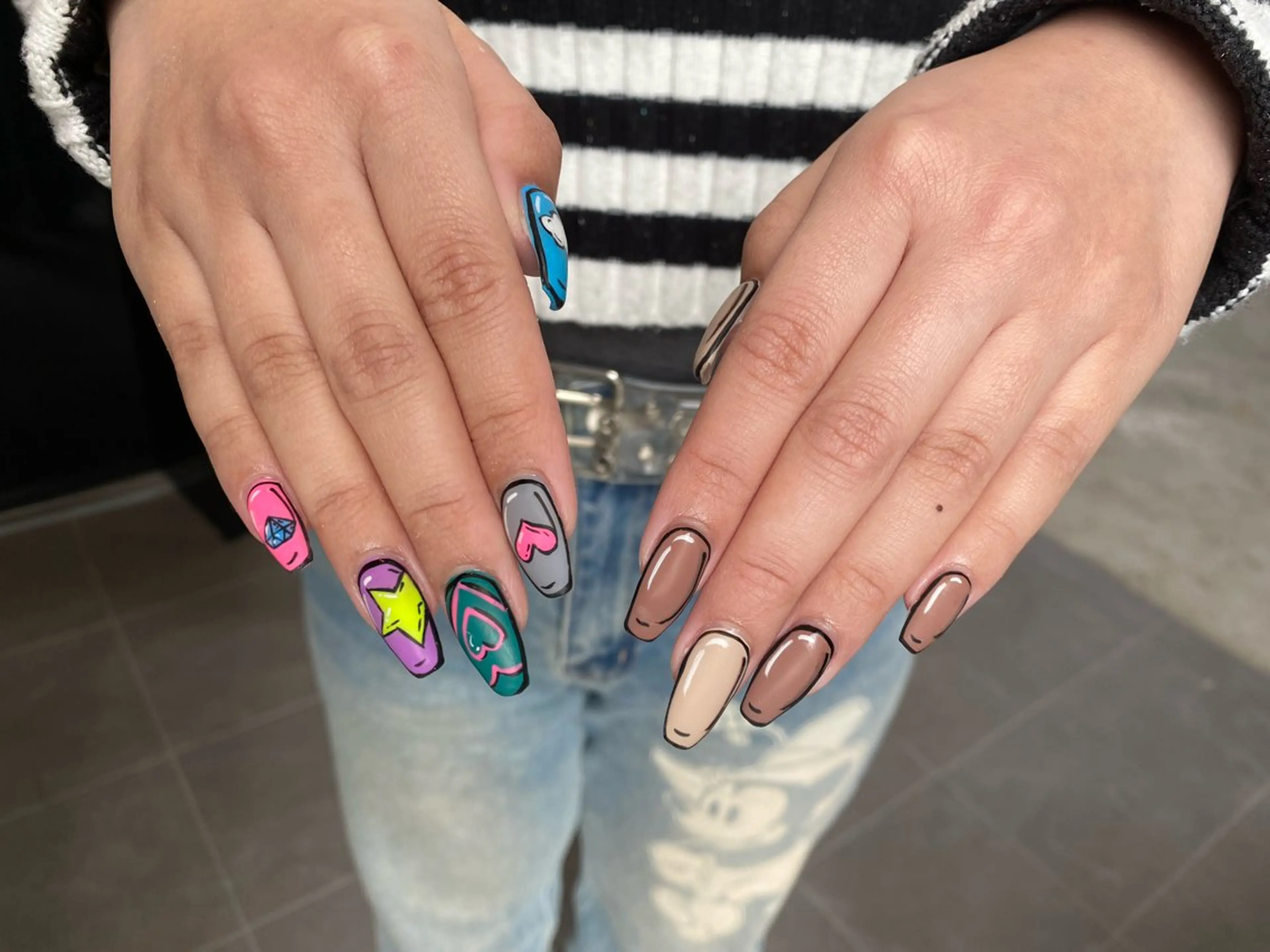 ネイル アートネイル STAR RIVER【スターリバー】所属・MIKI🌼STAR RIVER⭐️🌈のネイルデザイン