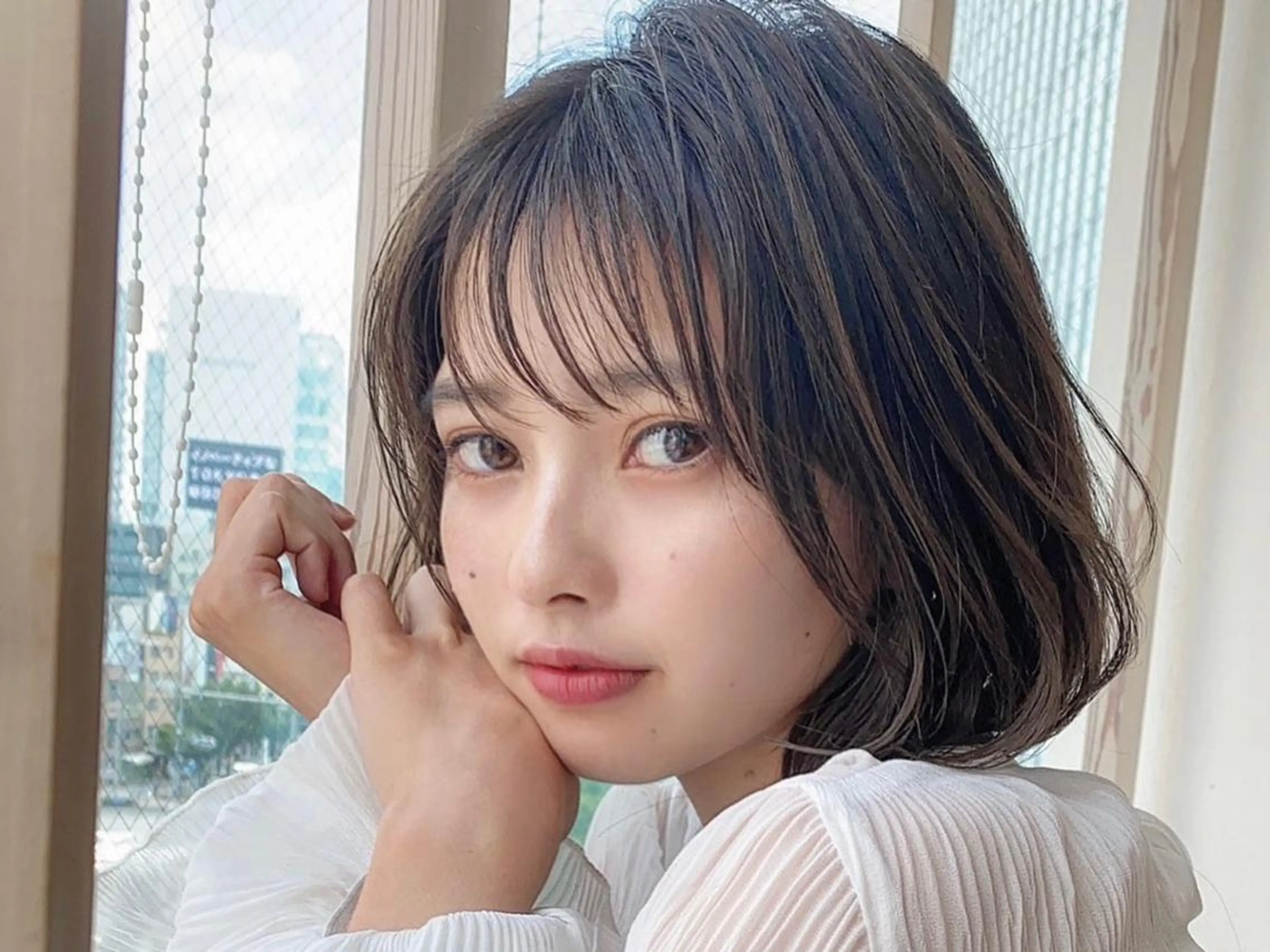 ミディアム amie 橋本駅店 【アミ】のヘアスタイル