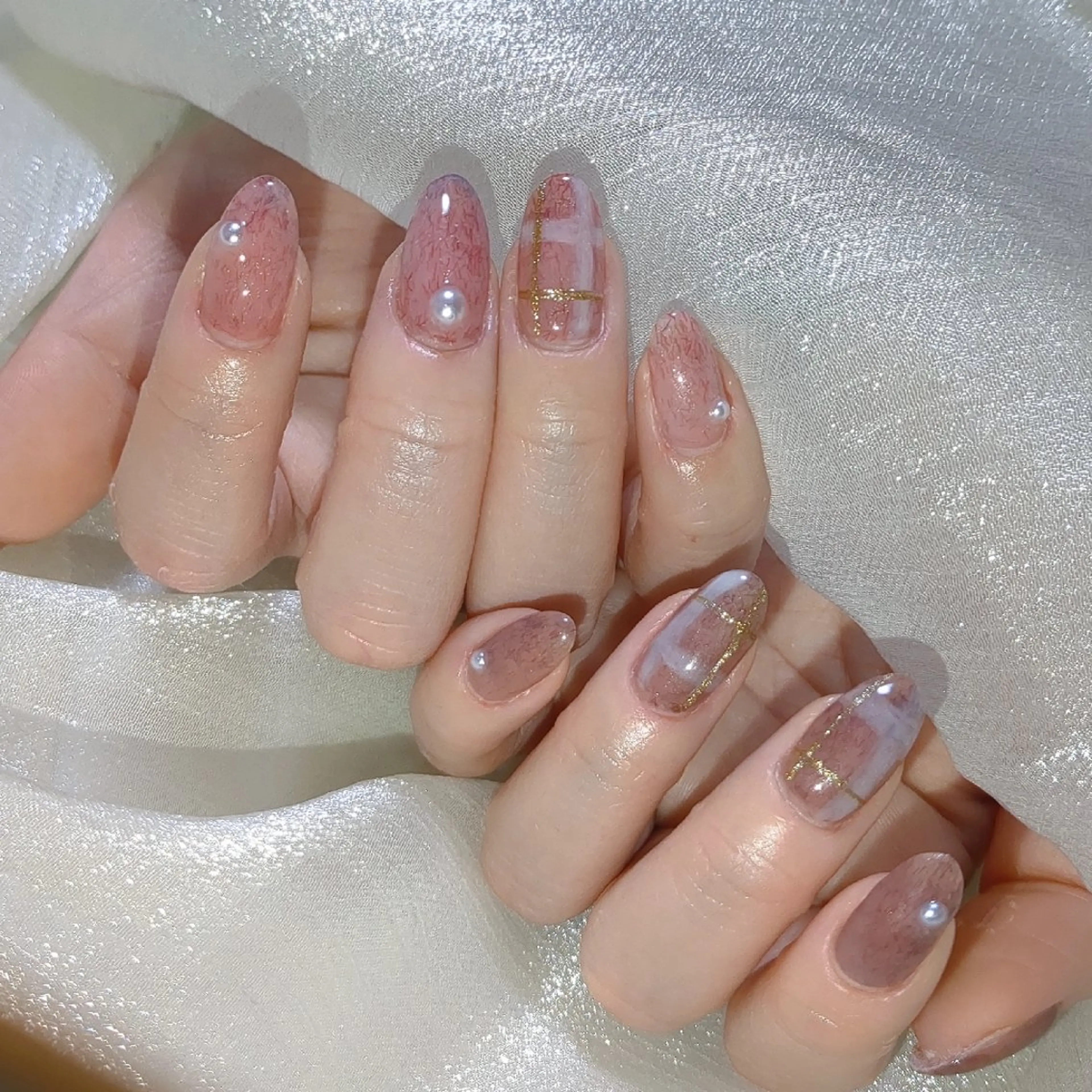 ネイル ハンドネイル E·U·B ネイル所属・横浜市中区曙町 E·U·Bネイルのネイルデザイン