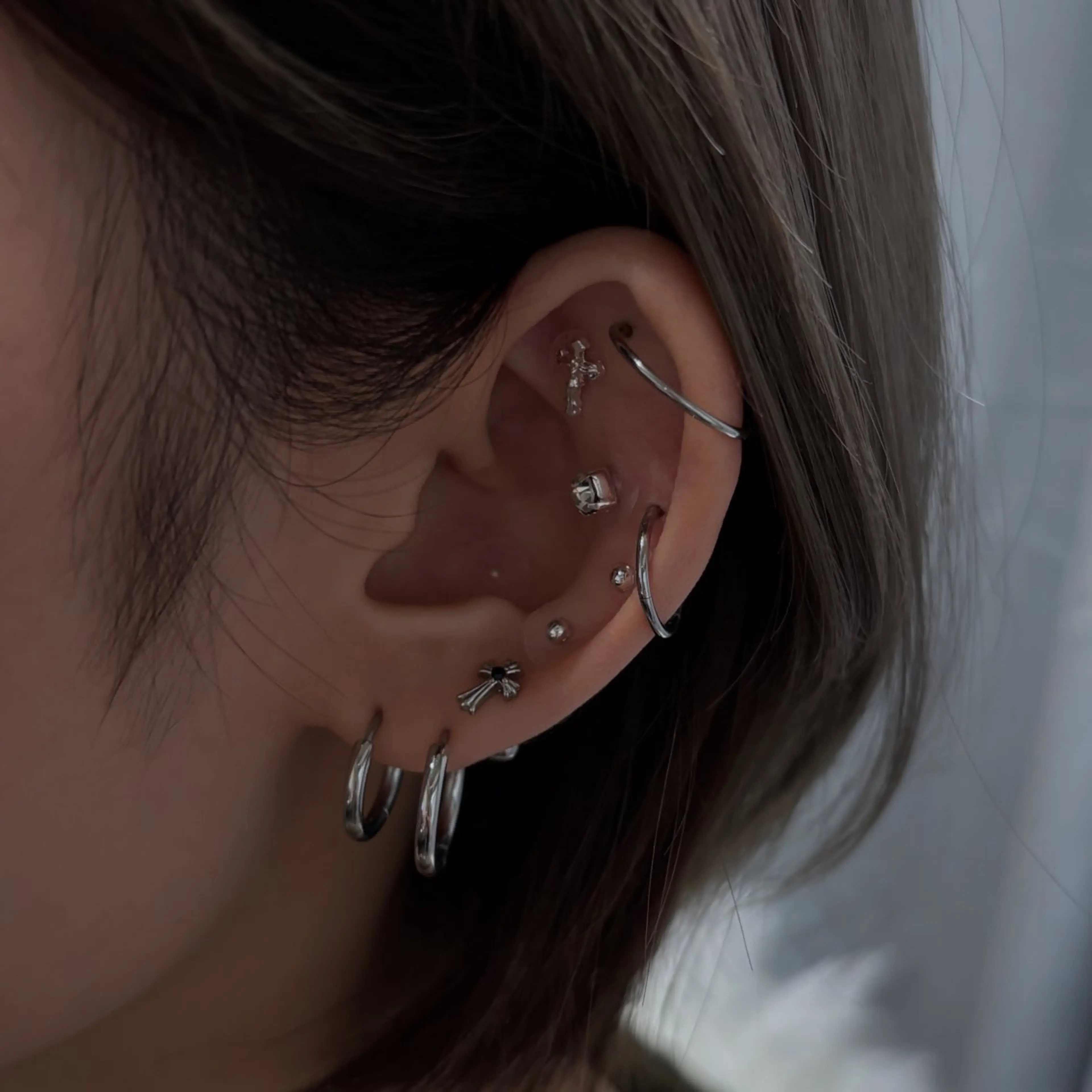 【SNSで話題】耳つぼジュエリー💎両耳で12粒💕の写真