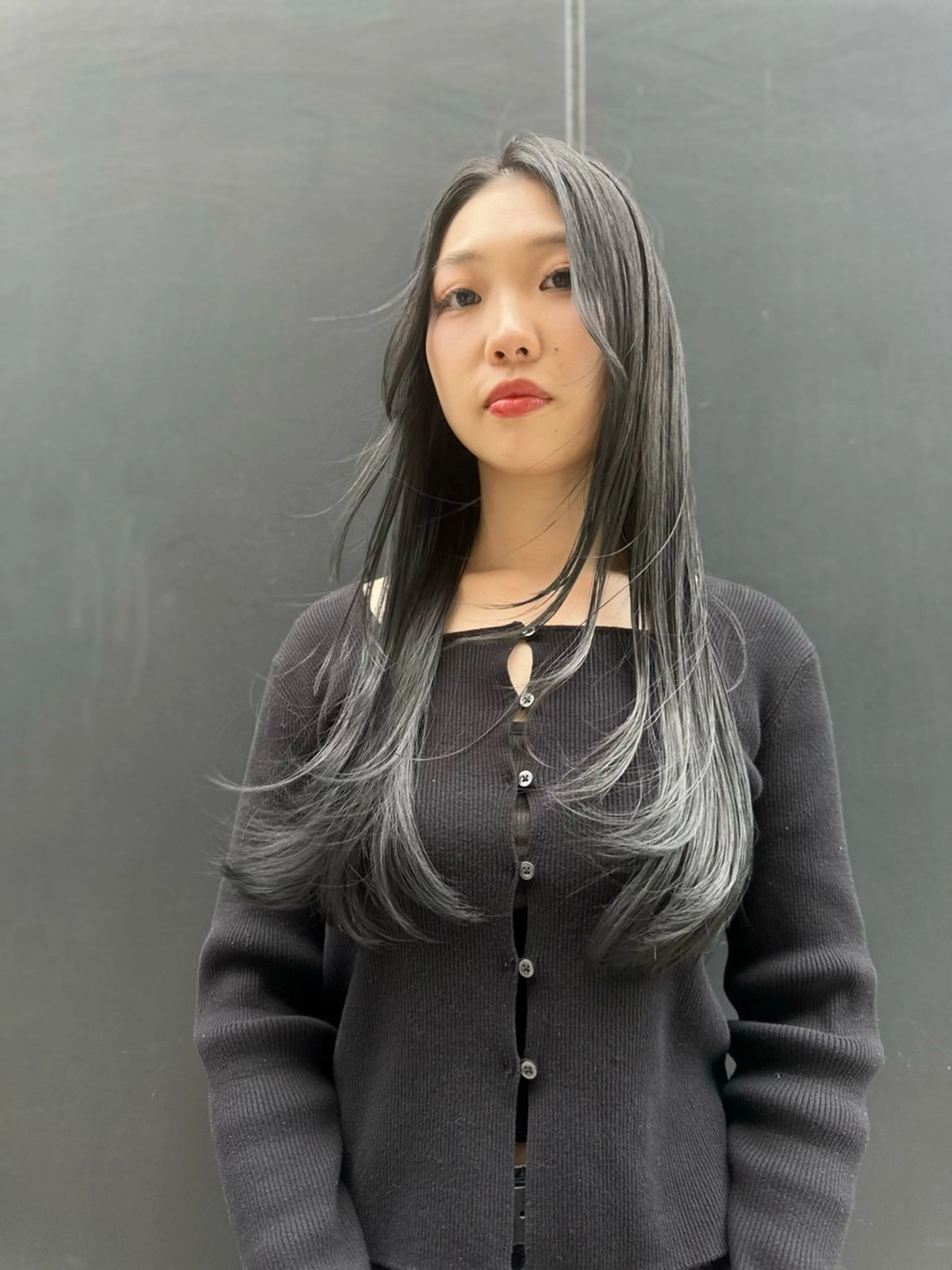 🌈ミニモ限定🌈透明感カラー✖️デザインカット✂️✖️うる艶トリートメント🫧の写真