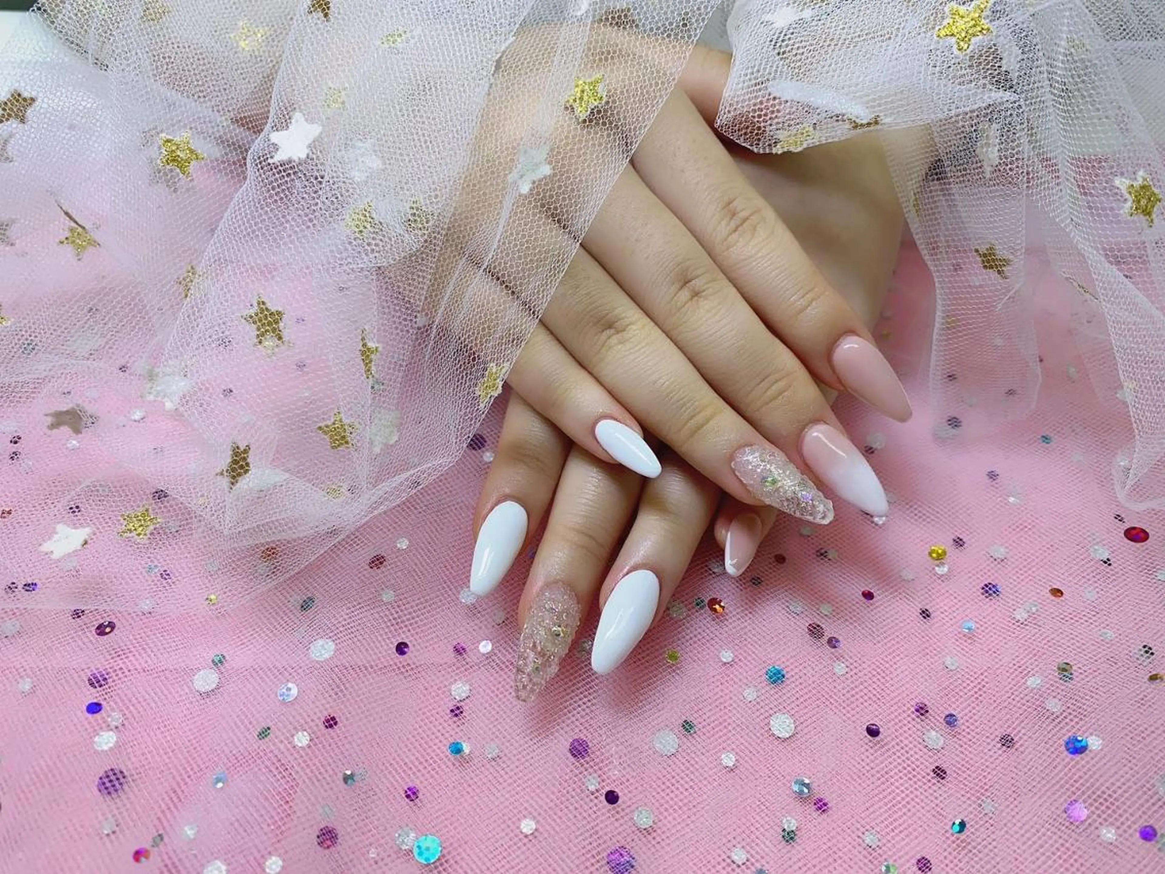 ネイル 🦋ネイルサロン ブラン🌈ゆりのネイルデザイン