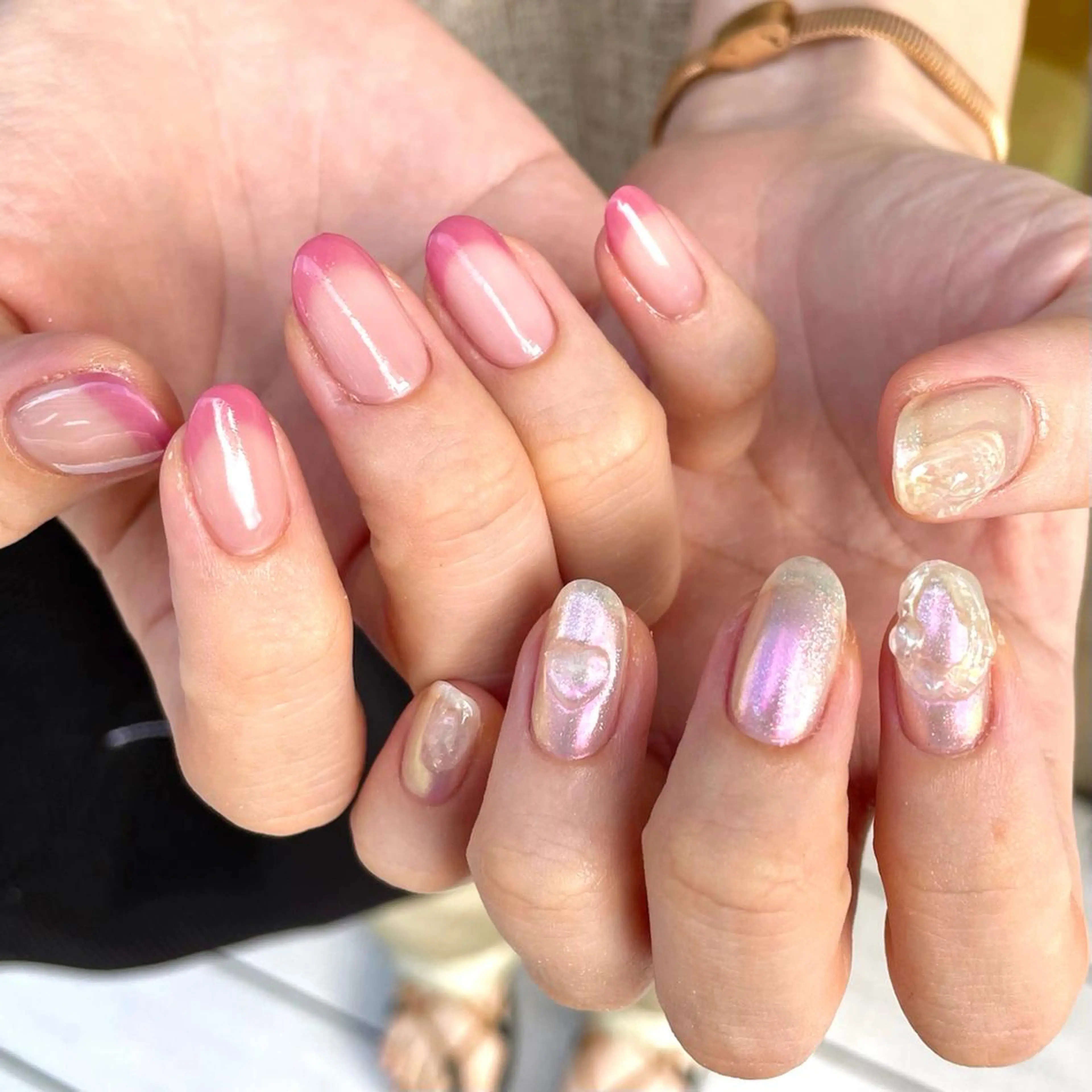 ネイル ハンドネイル 新井 ひなののネイルデザイン