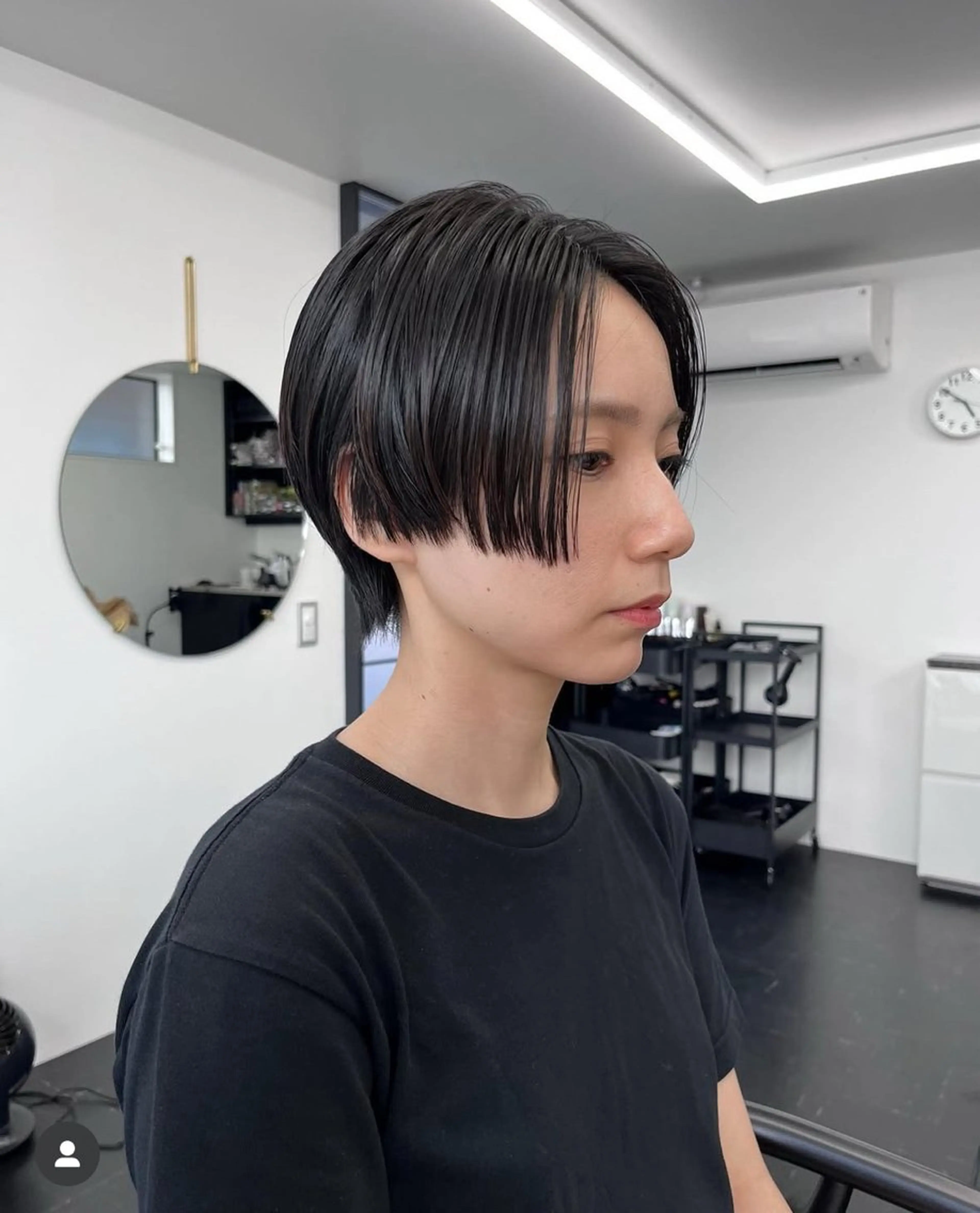 ショート カラー ブリーチモデル募集 古内柊のヘアスタイル