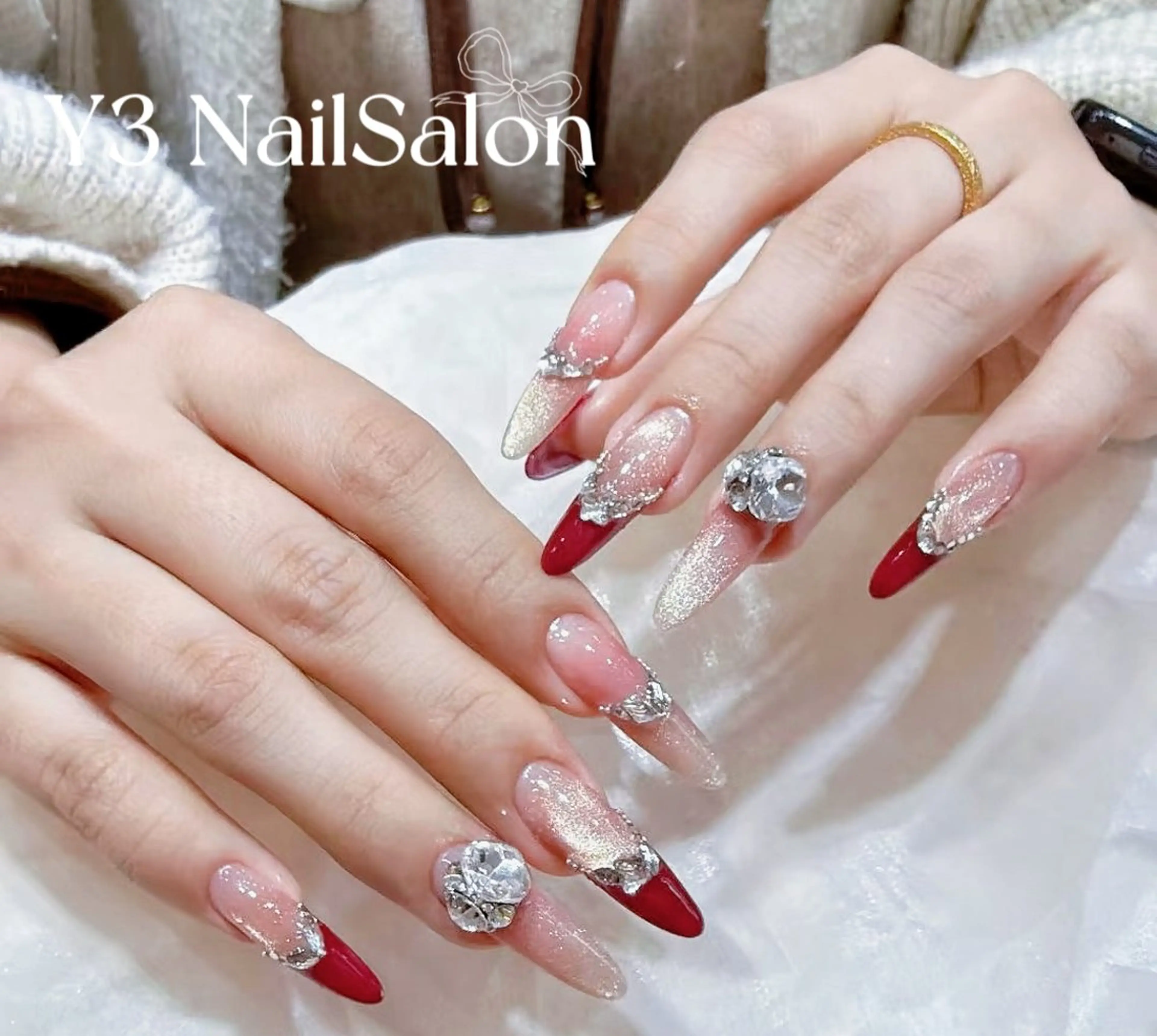 ネイル スカルプネイル ネイルチップ ハンドネイル Y3 Nail Salon所属・Y3 NailSalonのネイルデザイン