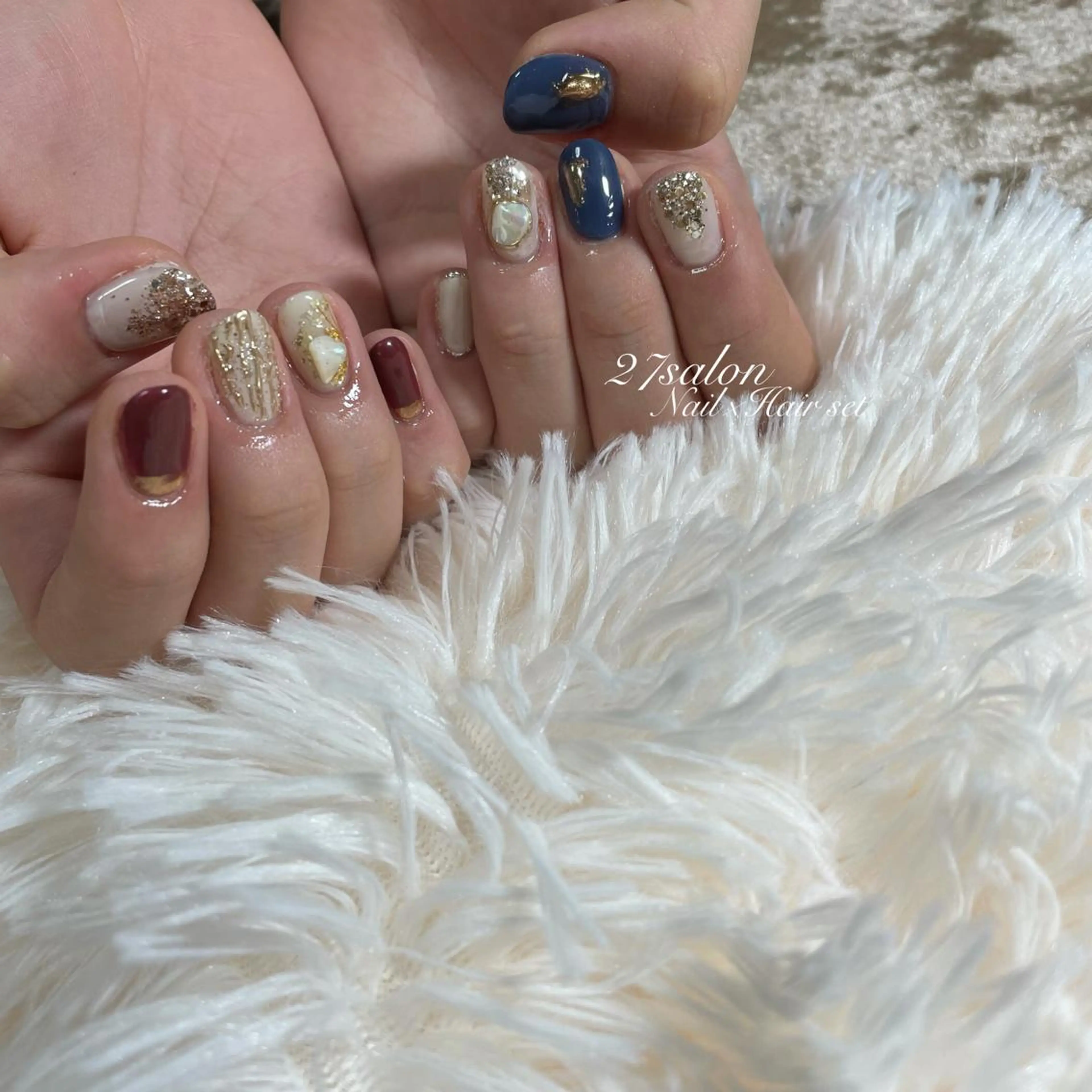 ネイル ニュアンスネイル 27salon yuinaのネイルデザイン