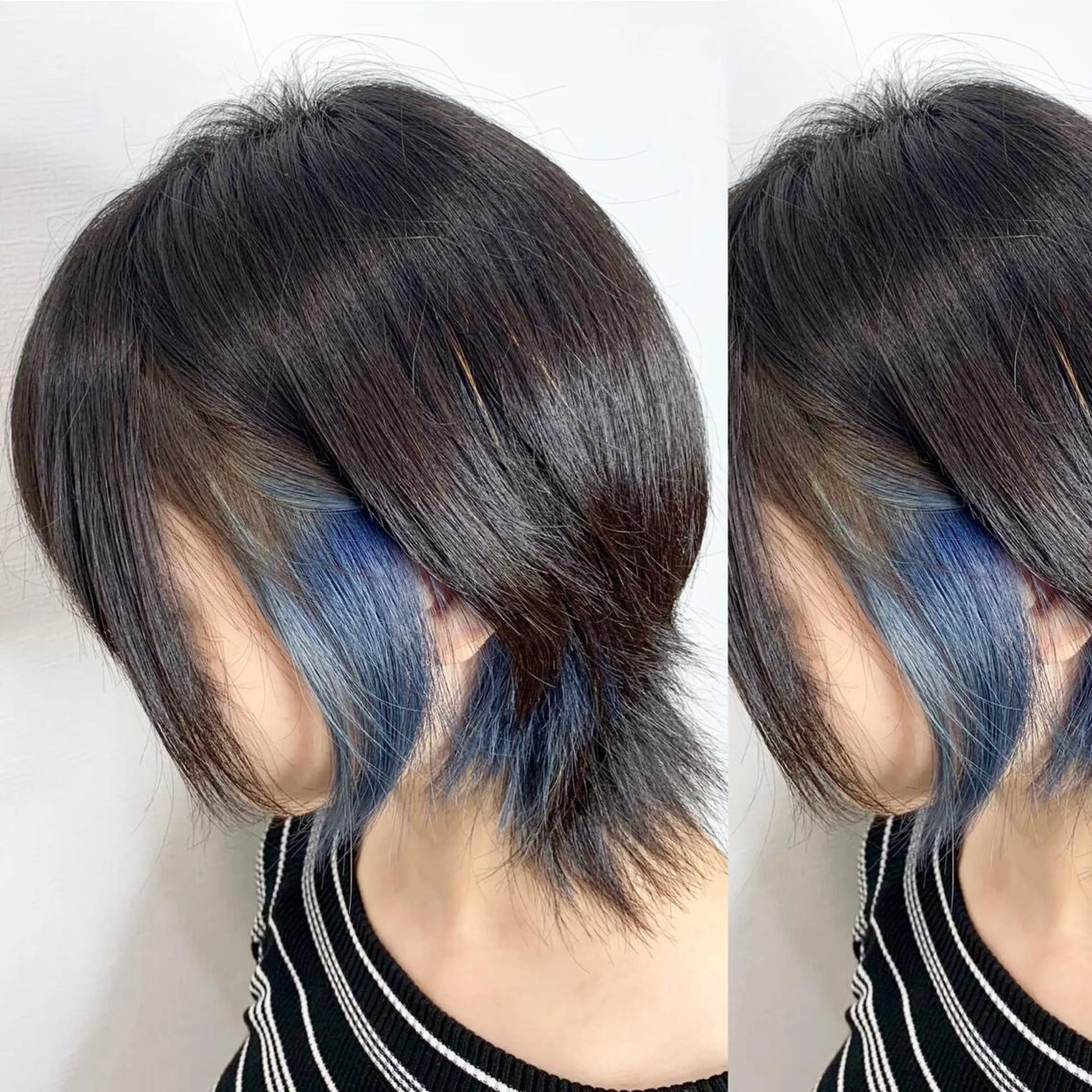 ショート カラー JuNブリーチに 縮毛矯正するプロのヘアスタイル