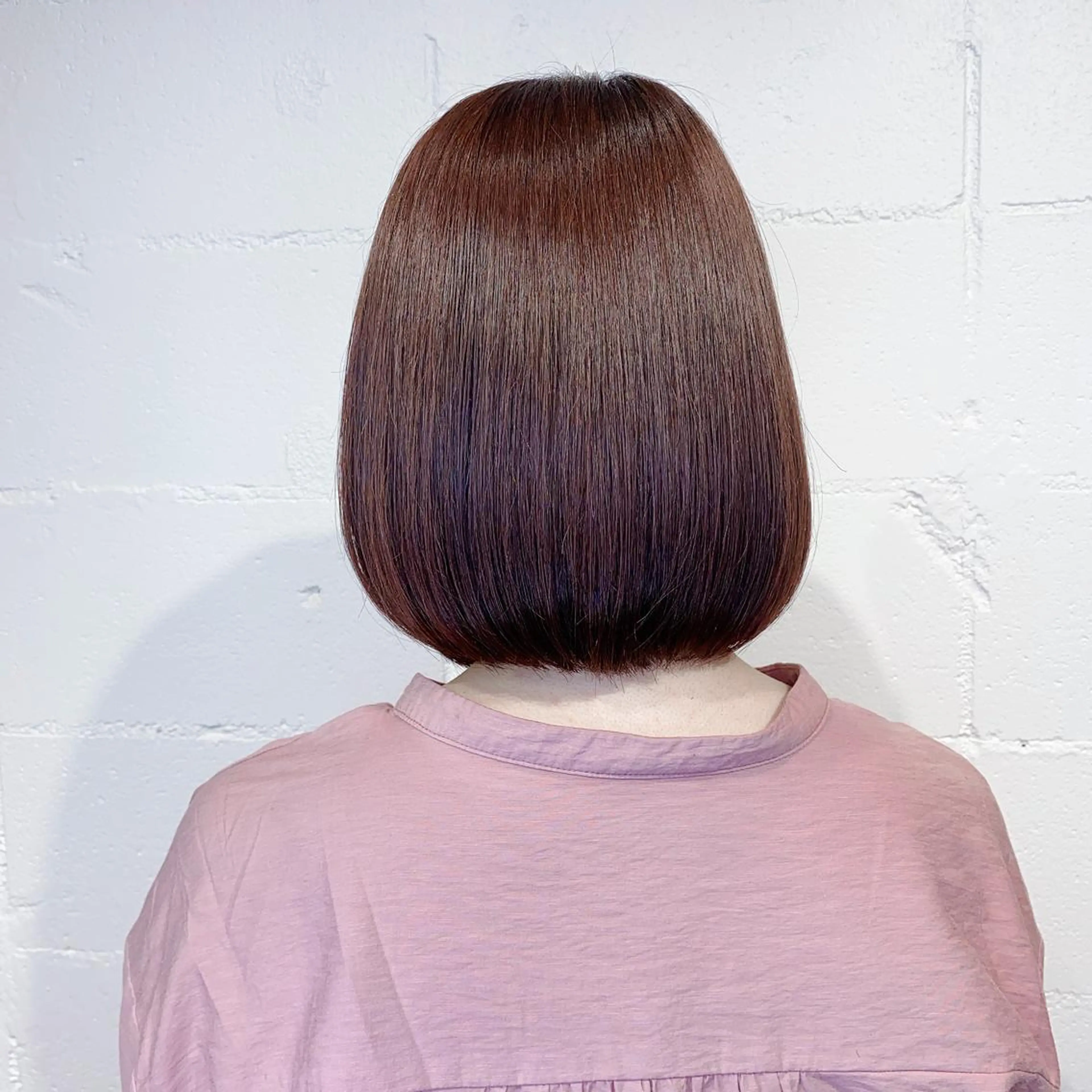 ミディアム ショート･ウルフ✂︎ 安住有咲子のヘアスタイル