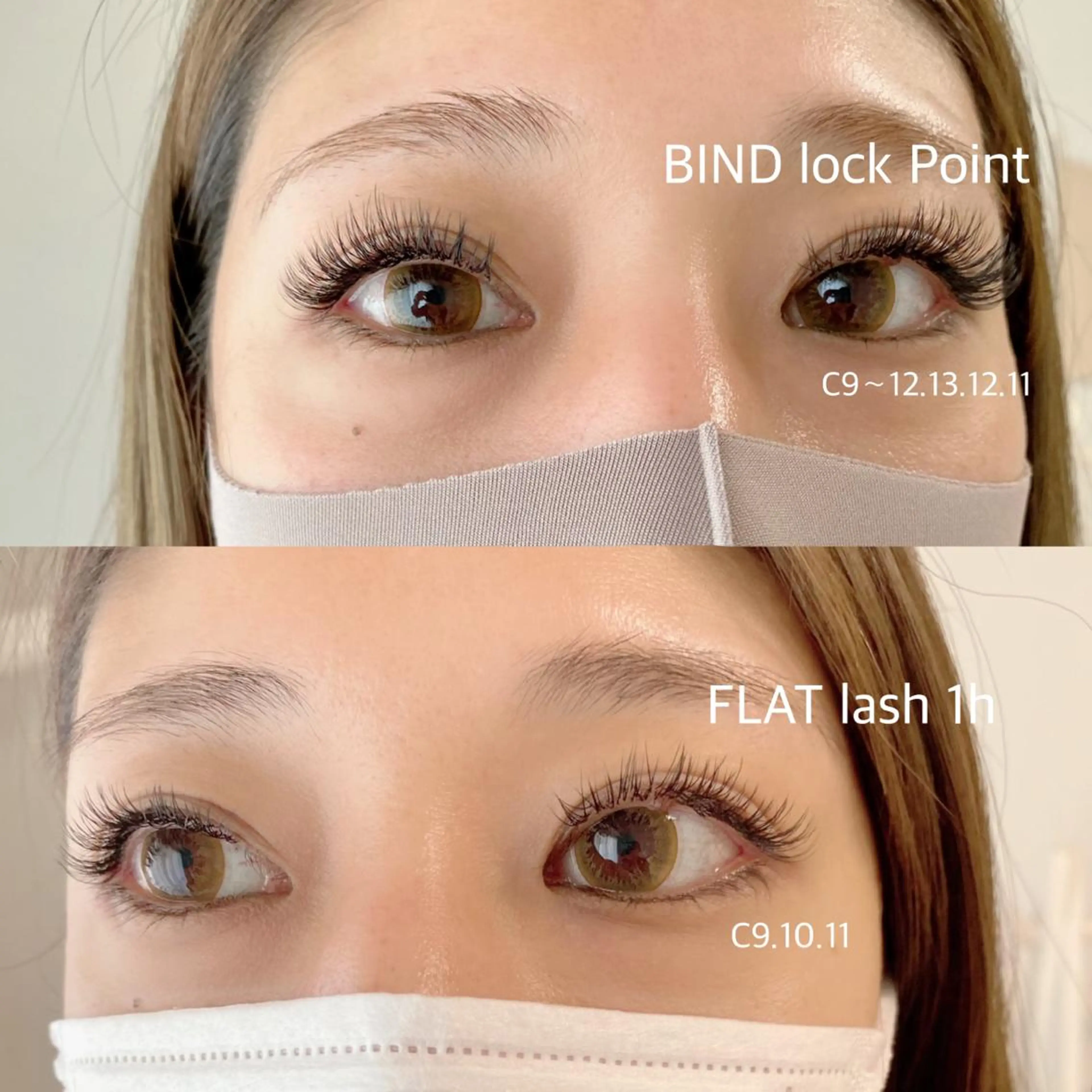 マツエク・マツパ 付け放題 バインドロック unico privateのマツエク・マツパデザイン