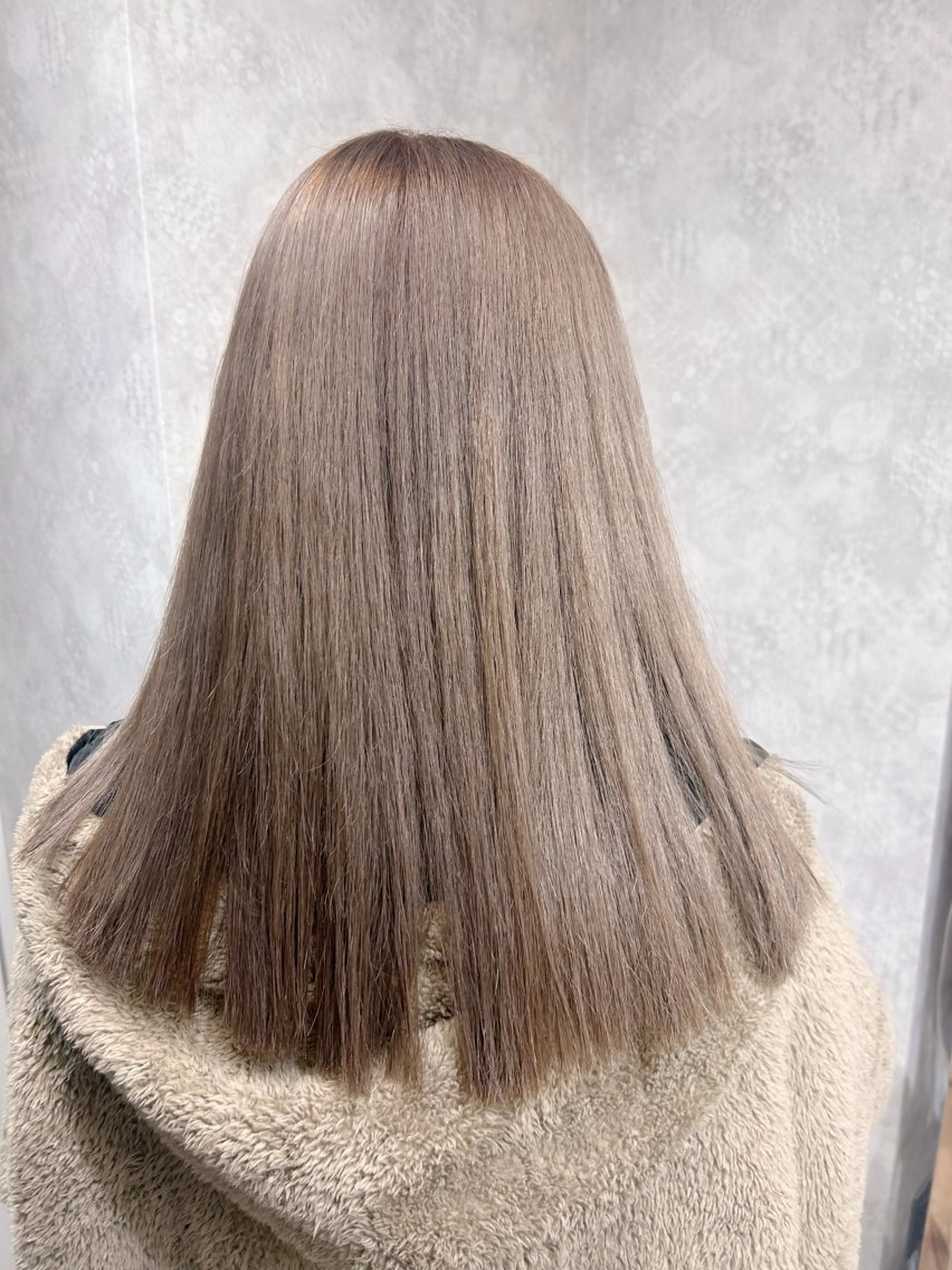 ミディアム カラー ヘアアレンジ ヘアカラー トリートメント ヘアセット 💕ブリーチ/ヘアメ 🎀YUUKAのヘアスタイル