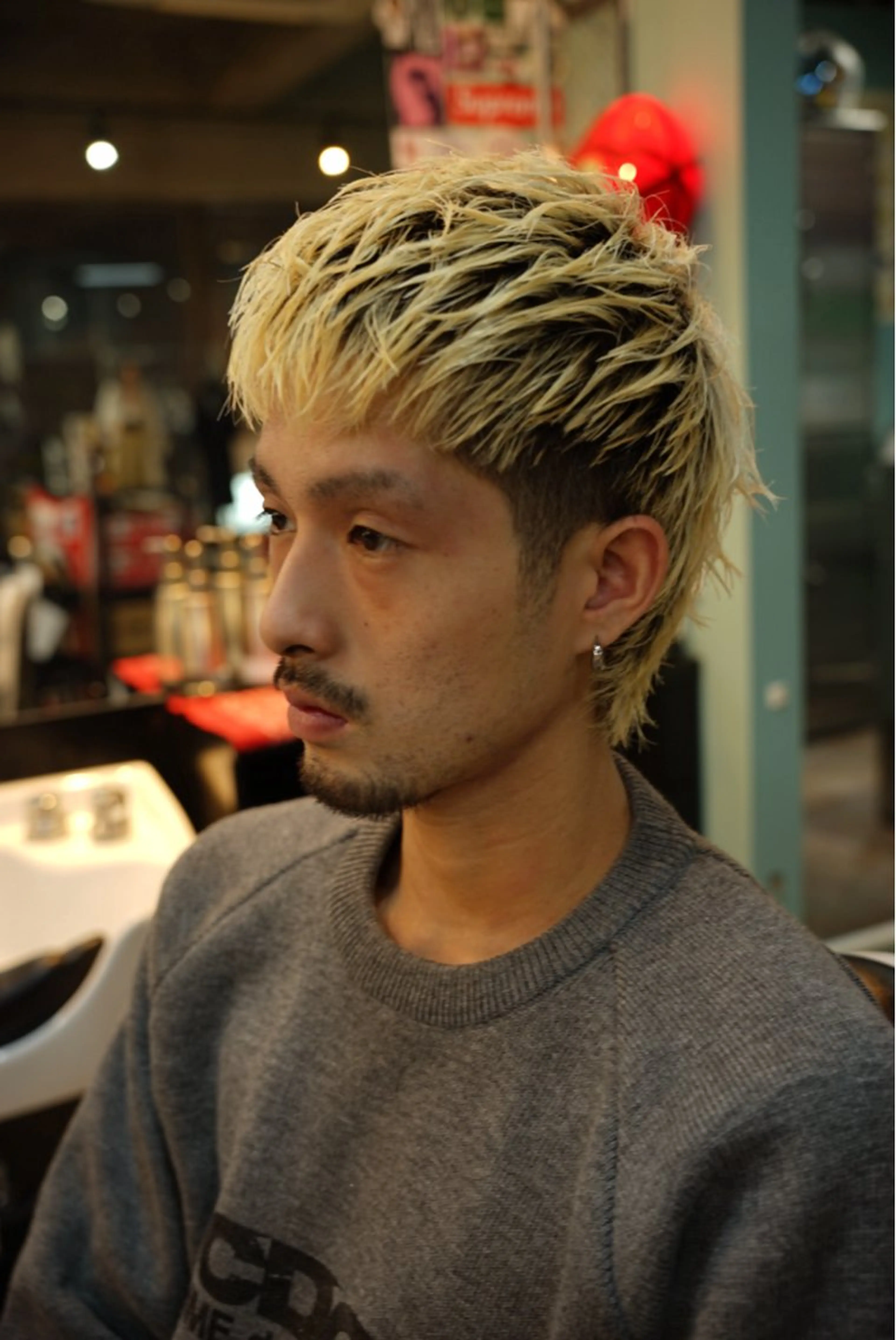 ミディアム TIGHT SWAG  BARBERWORKS三軒茶屋所属・TIGHTSWAG ジュネのヘアスタイル