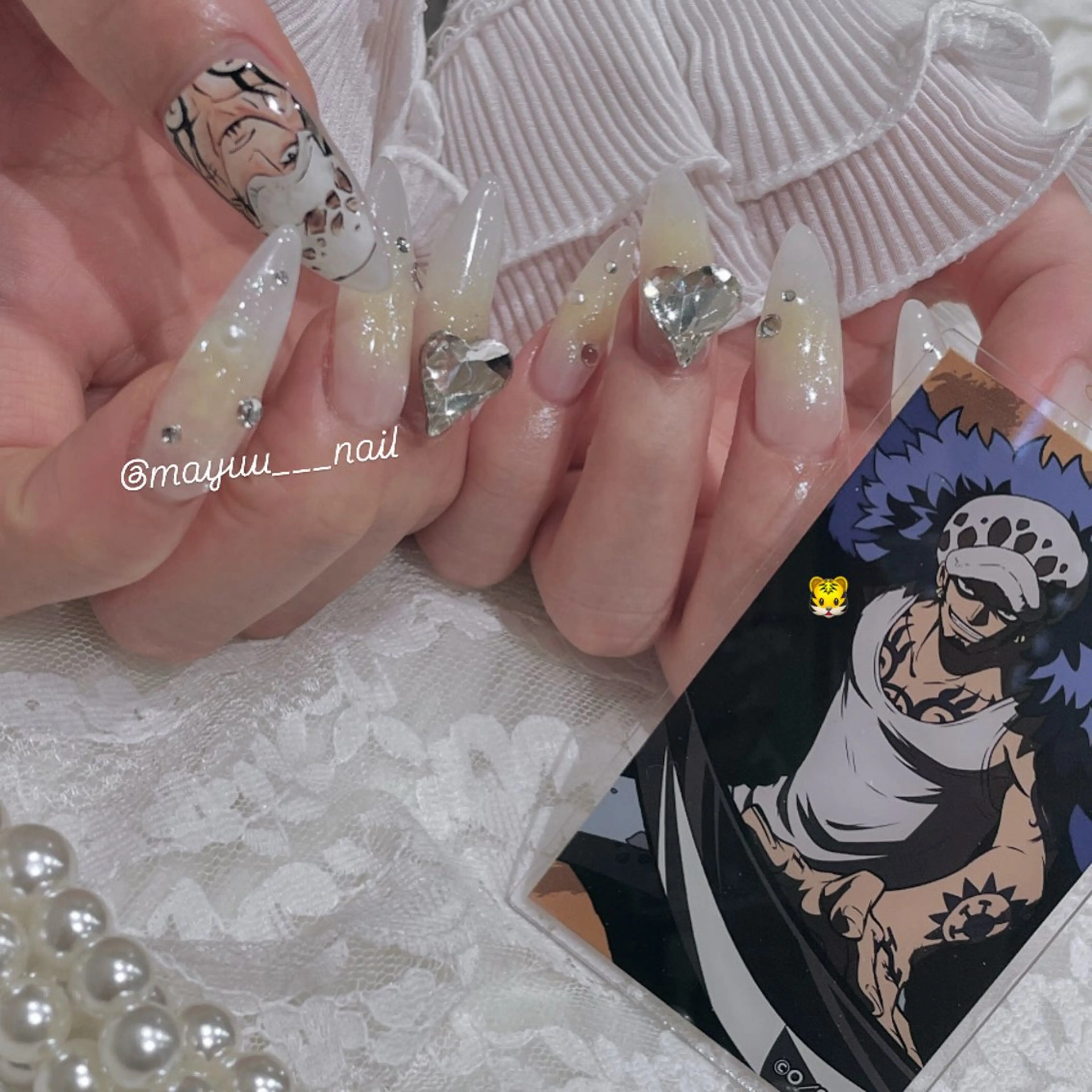 ネイル 🎀 Mayu 🎀痛ネイルのネイルデザイン