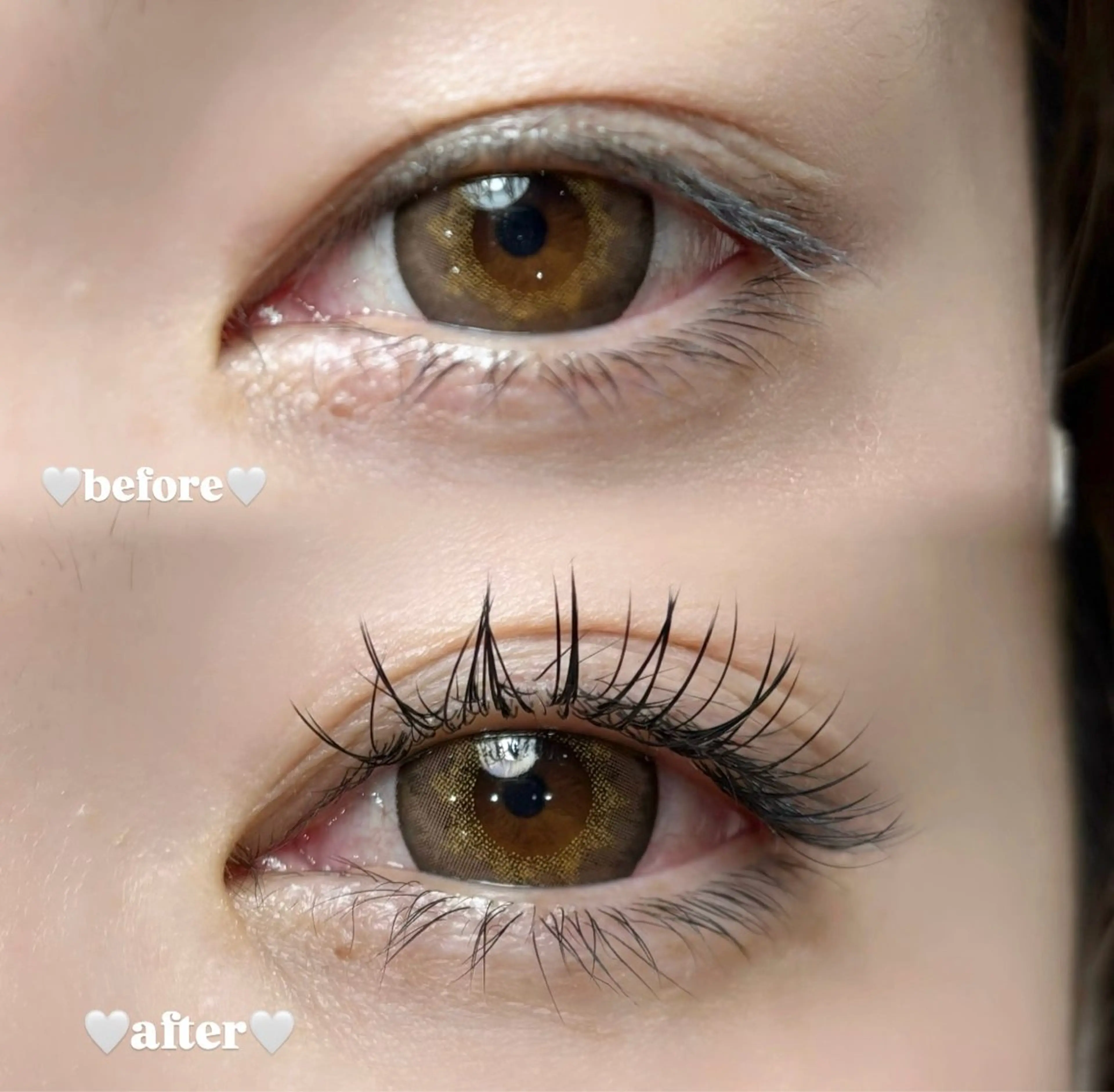 マツエク・マツパ WHITE所属・Luna WHITEのマツエク・マツパデザイン