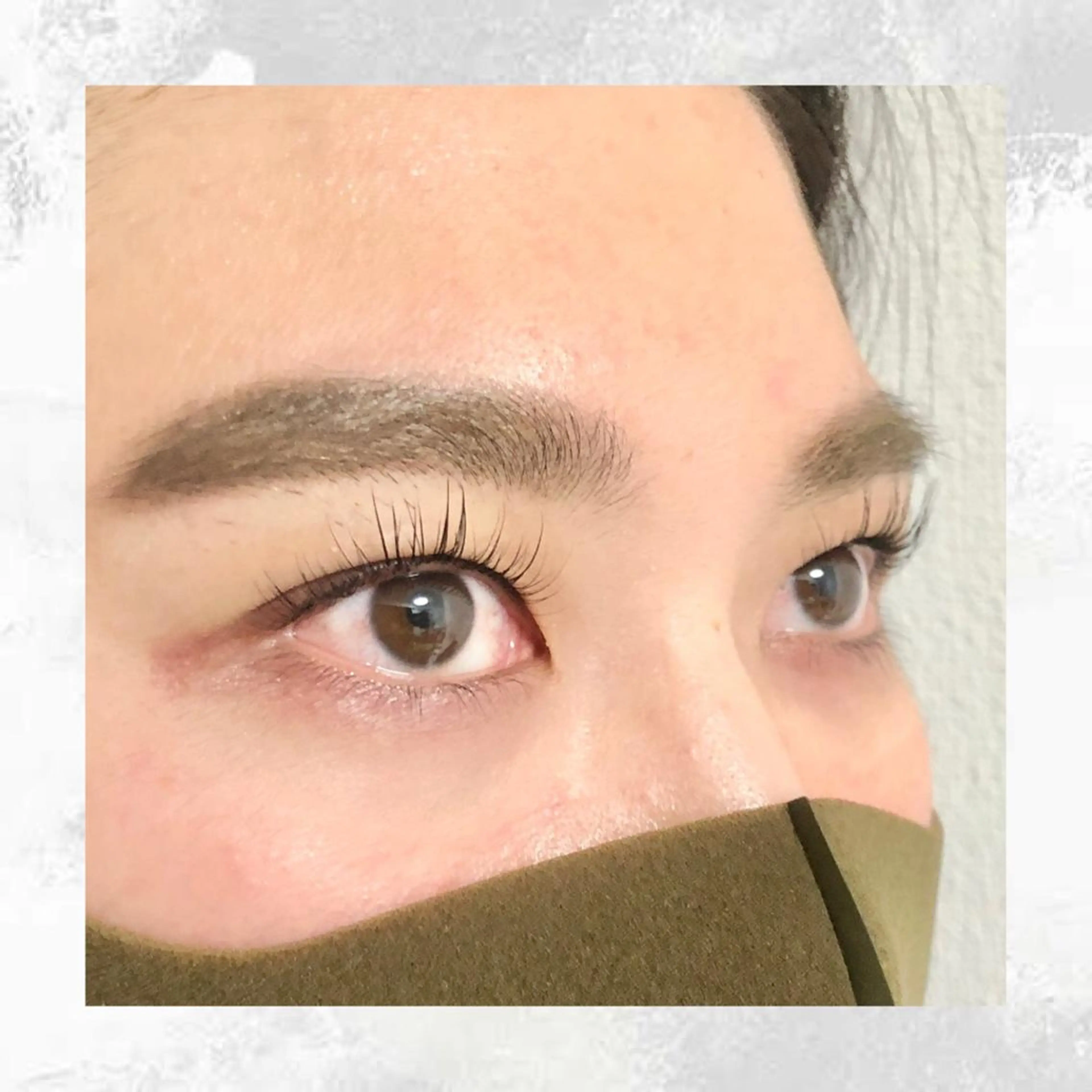 マツエク・マツパ Aim NAIL&EYELASH.BROW立花店所属・Aim立花店 Mihoのマツエク・マツパデザイン