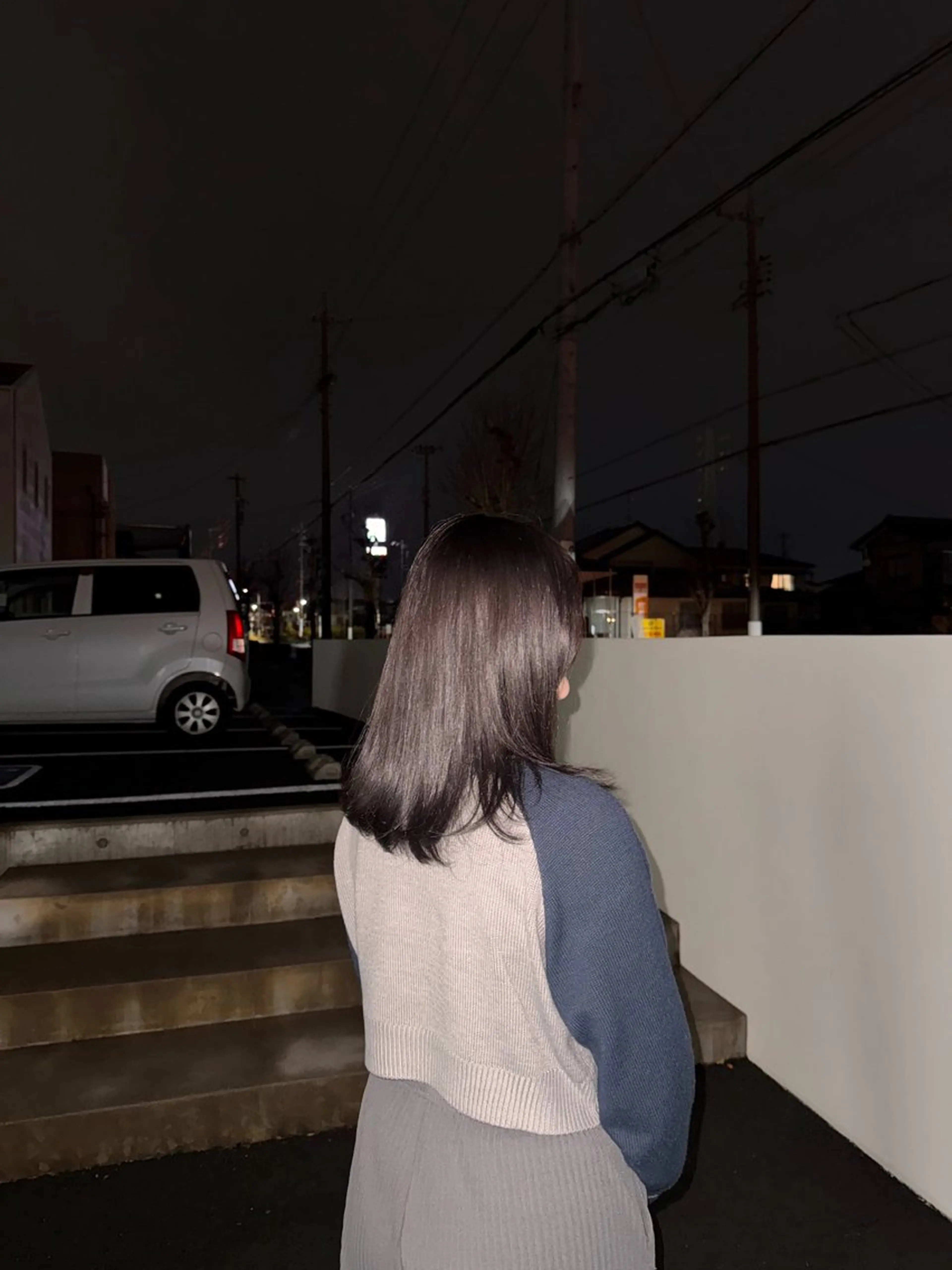 セミロング カラー zero2core ナオのヘアスタイル