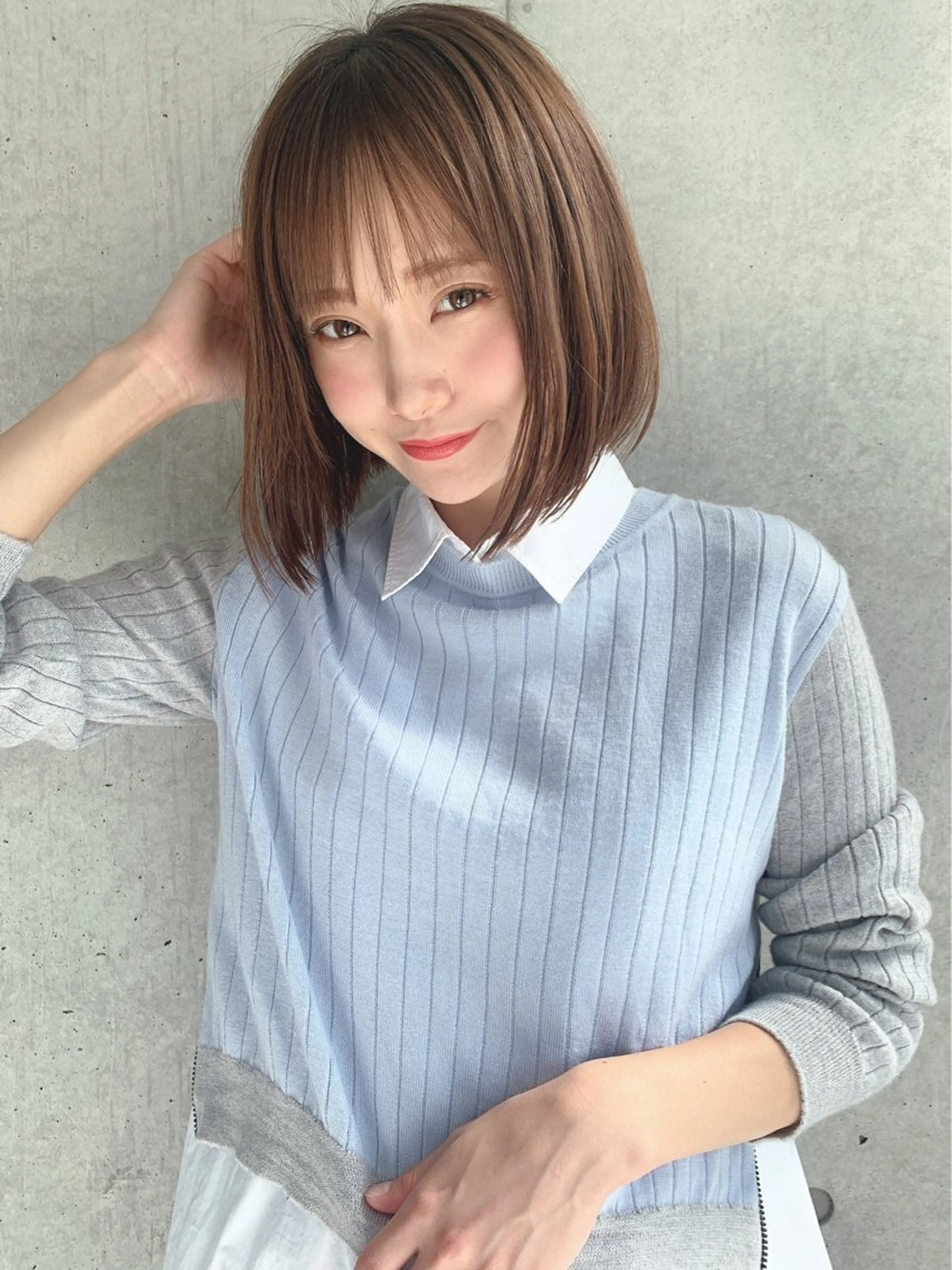 ミディアム カラー ヘアアレンジ トリートメント official TUNE銀座🪄✨のヘアスタイル