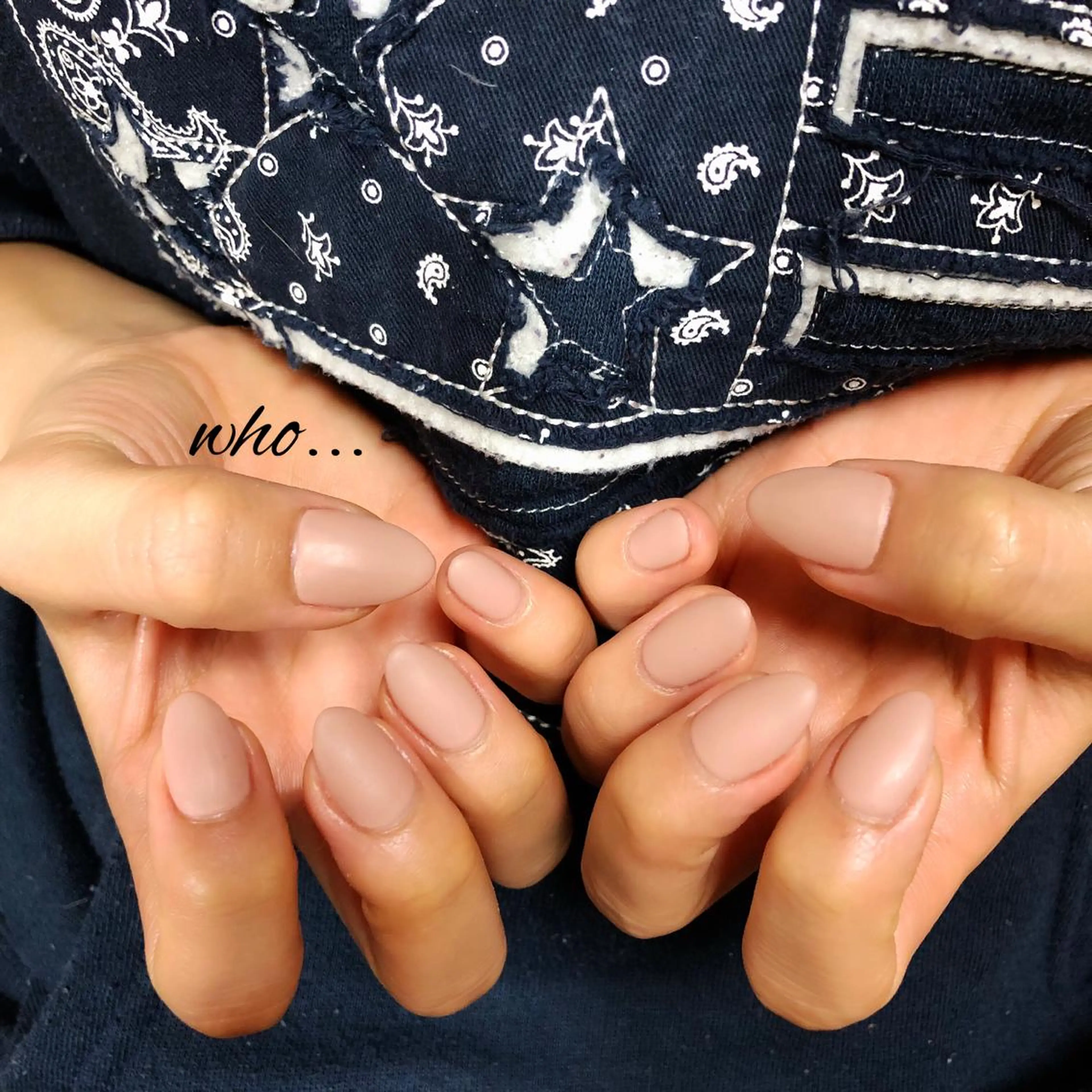 ネイル マットネイル ワンカラーネイル NailSalon who...所属・n. fumikoのネイルデザイン