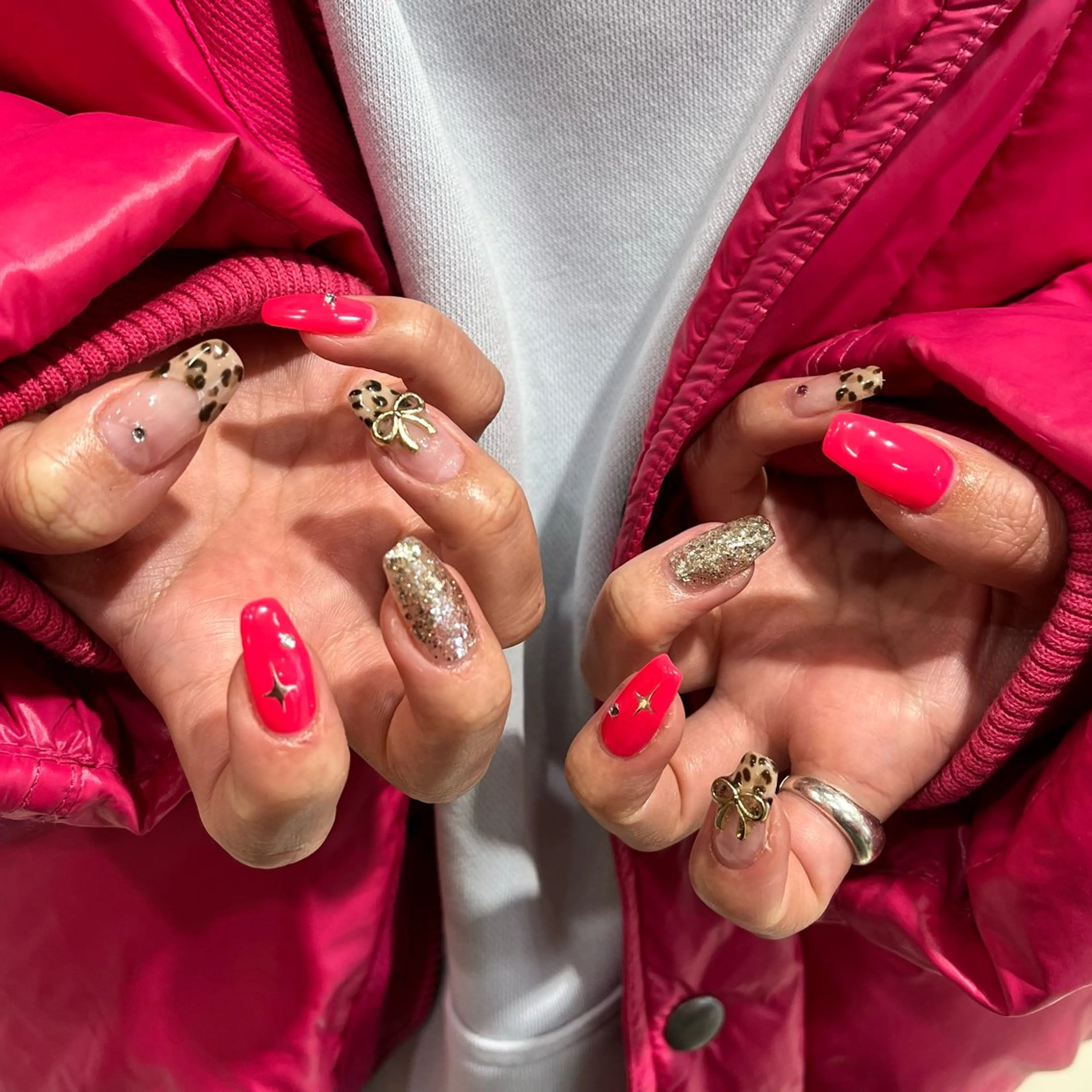 【お持ち込みデザインnail🪐✨】オフなしの写真