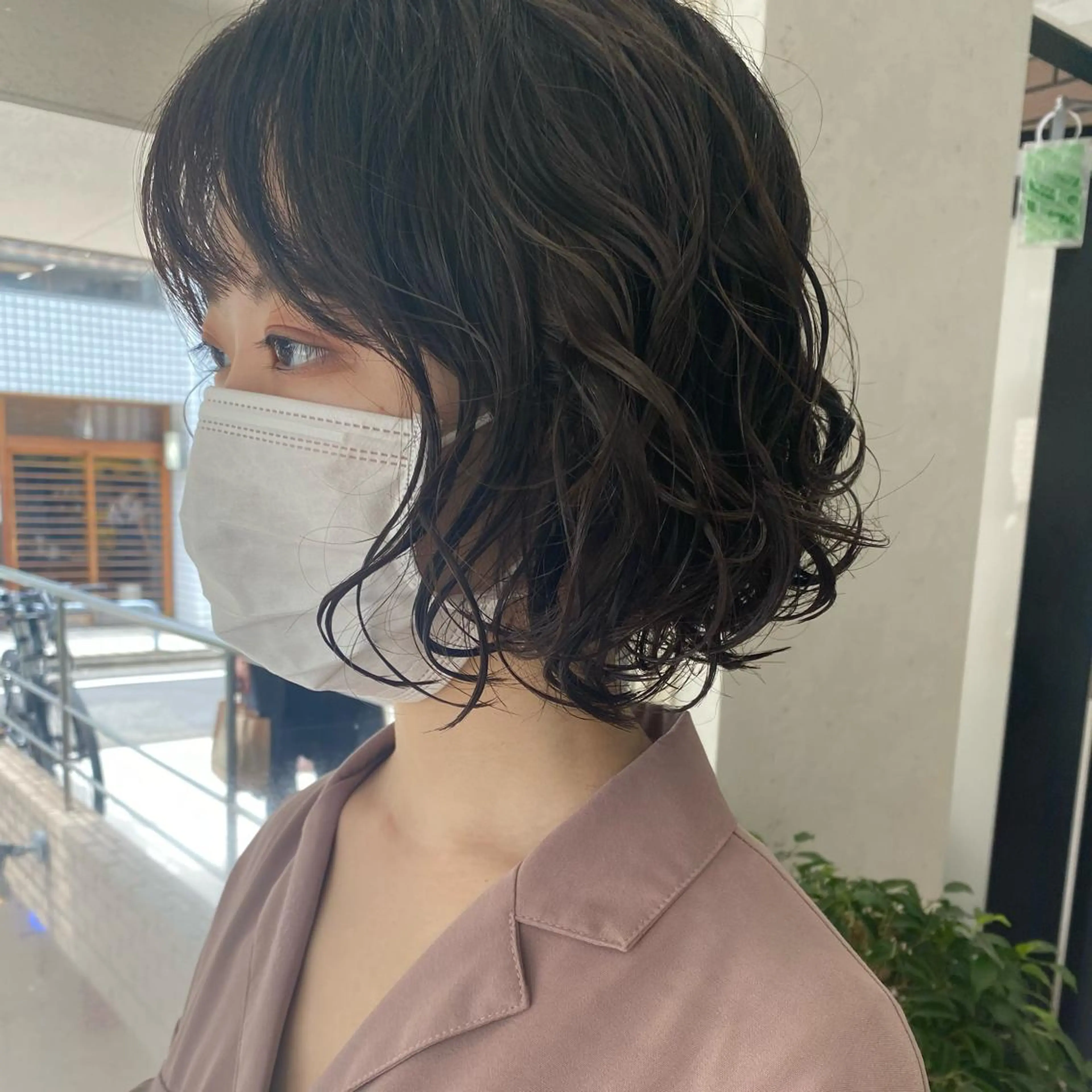 ミディアム パーマ 垢抜けのプロ🪄 honoのヘアスタイル