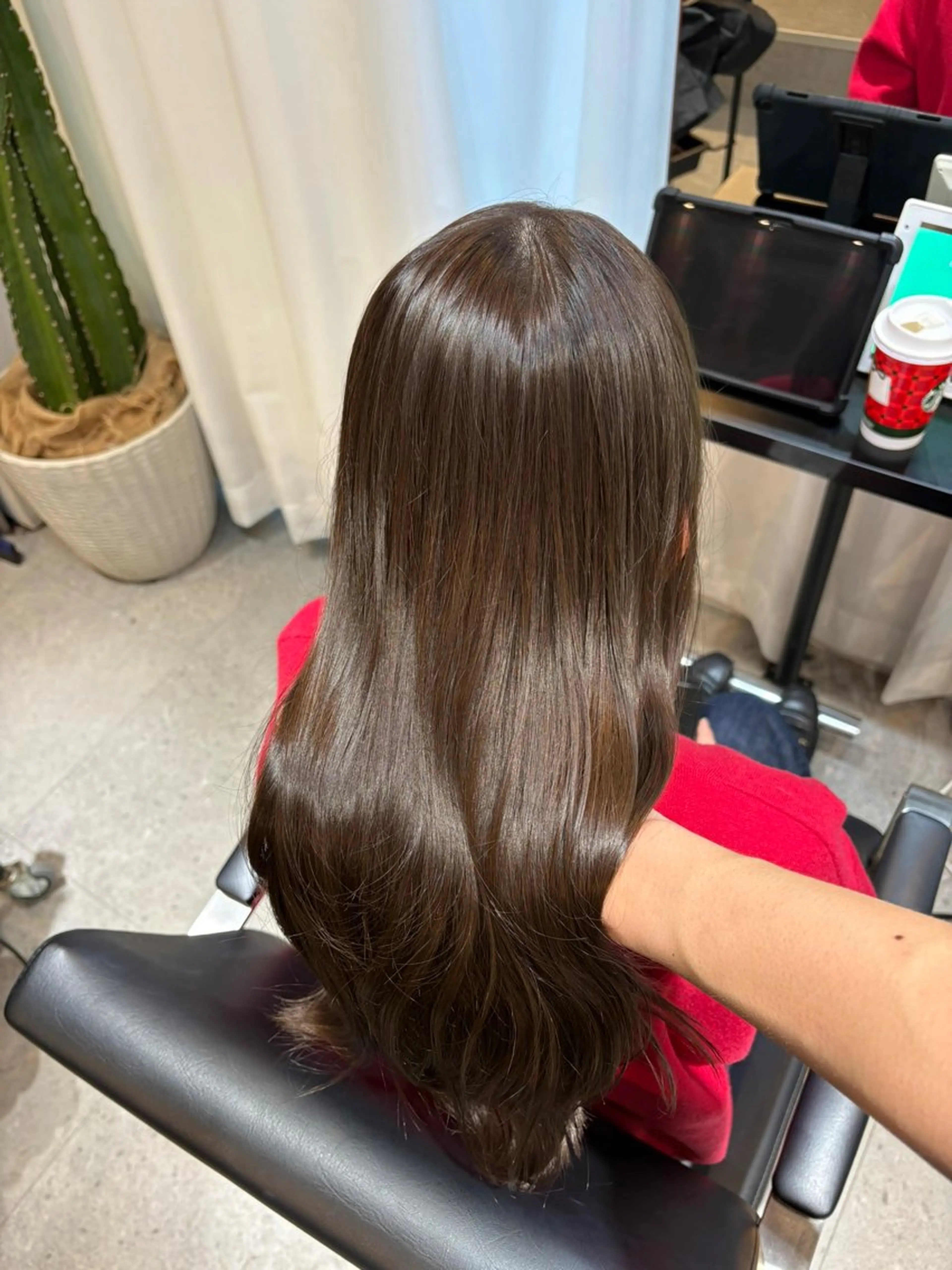 ロング カラー 似合わせカット トリートメント カット ヘアカラー トリートメント 小嶋 蒼斗/美髪矯正 /艶カラー/レイヤーのヘアスタイル