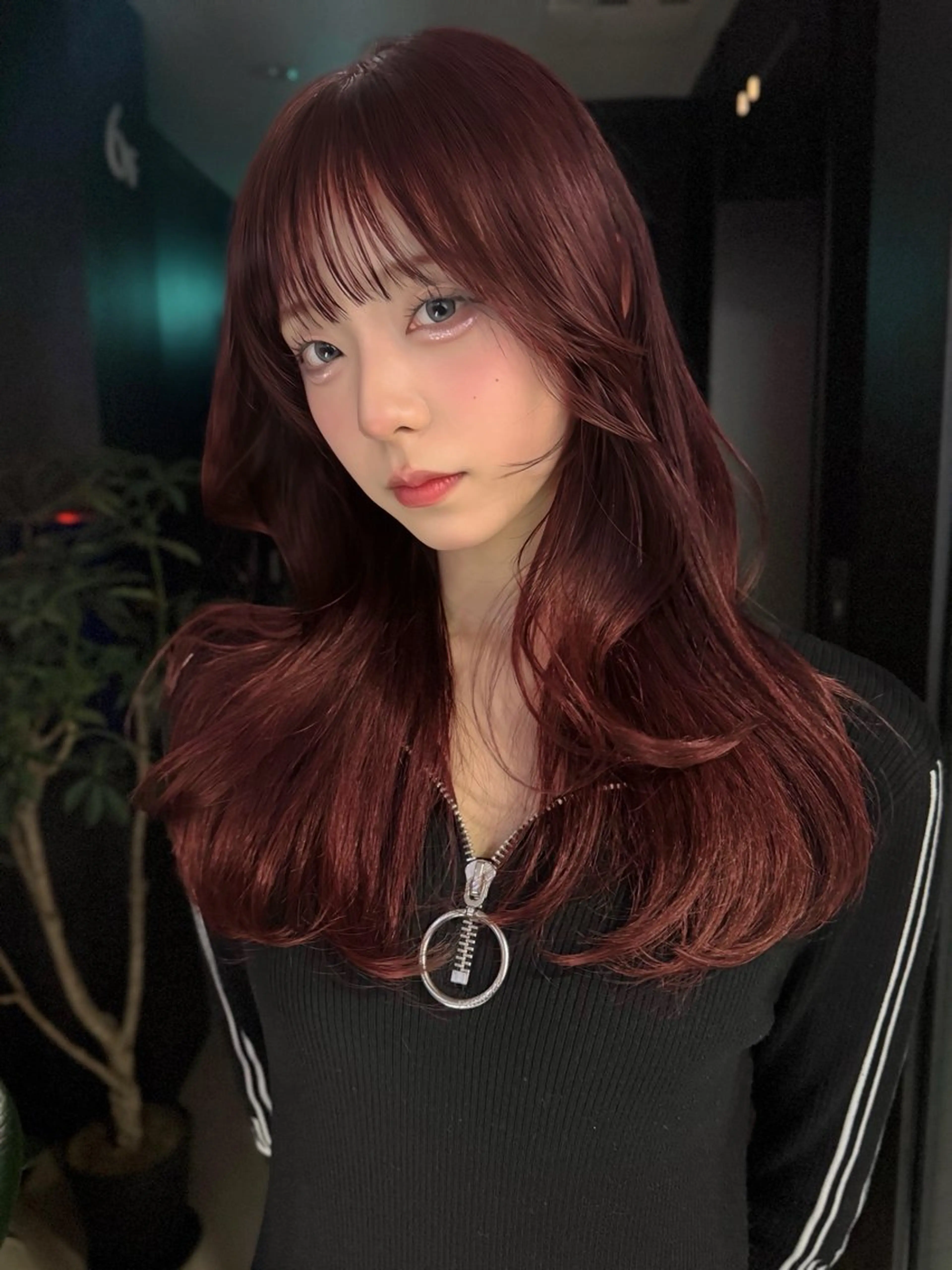 セミロング ヘアカラー 酒井 竜也のヘアスタイル