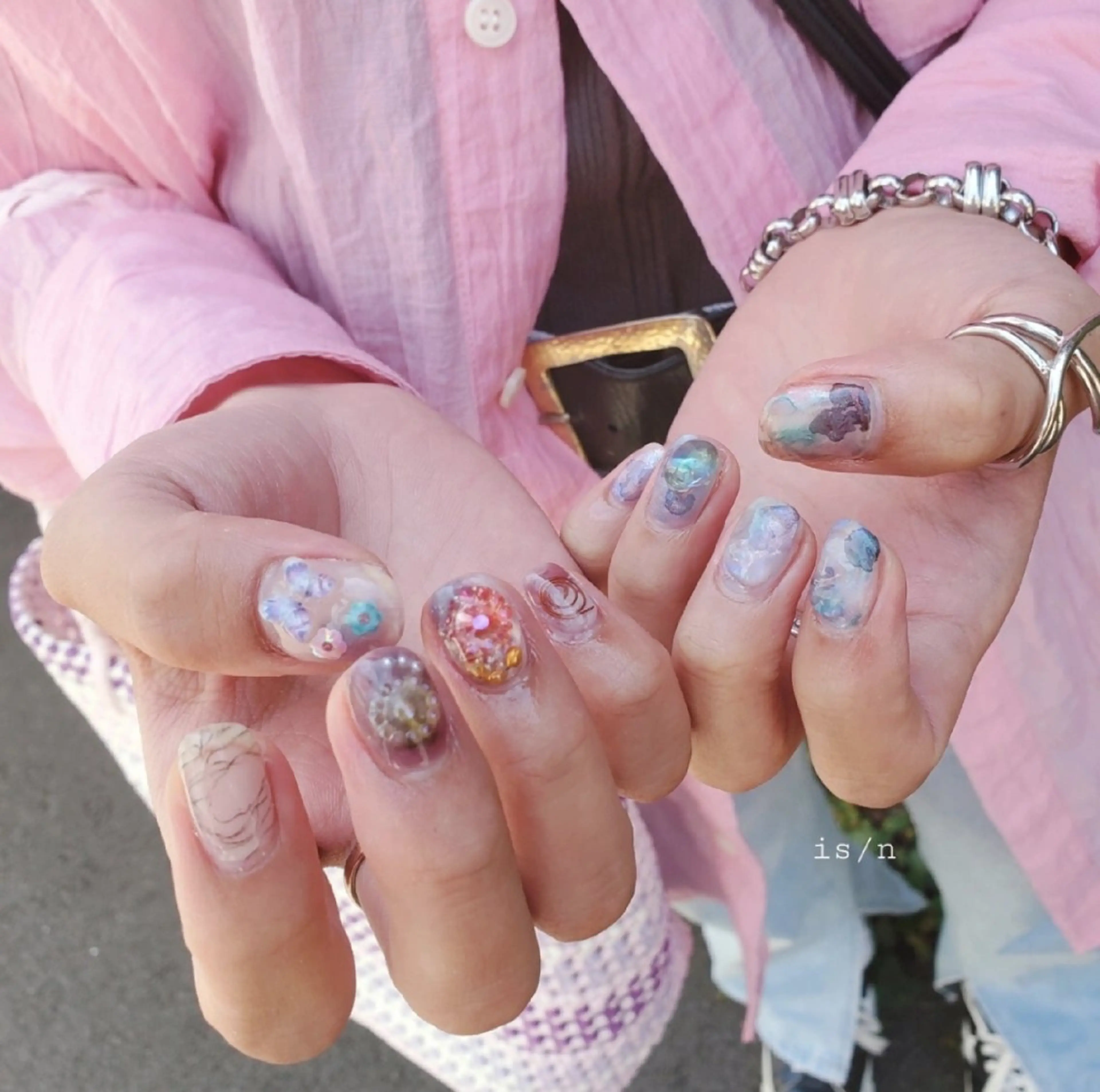 ネイル ハンドネイル 店長 佐藤のネイルデザイン