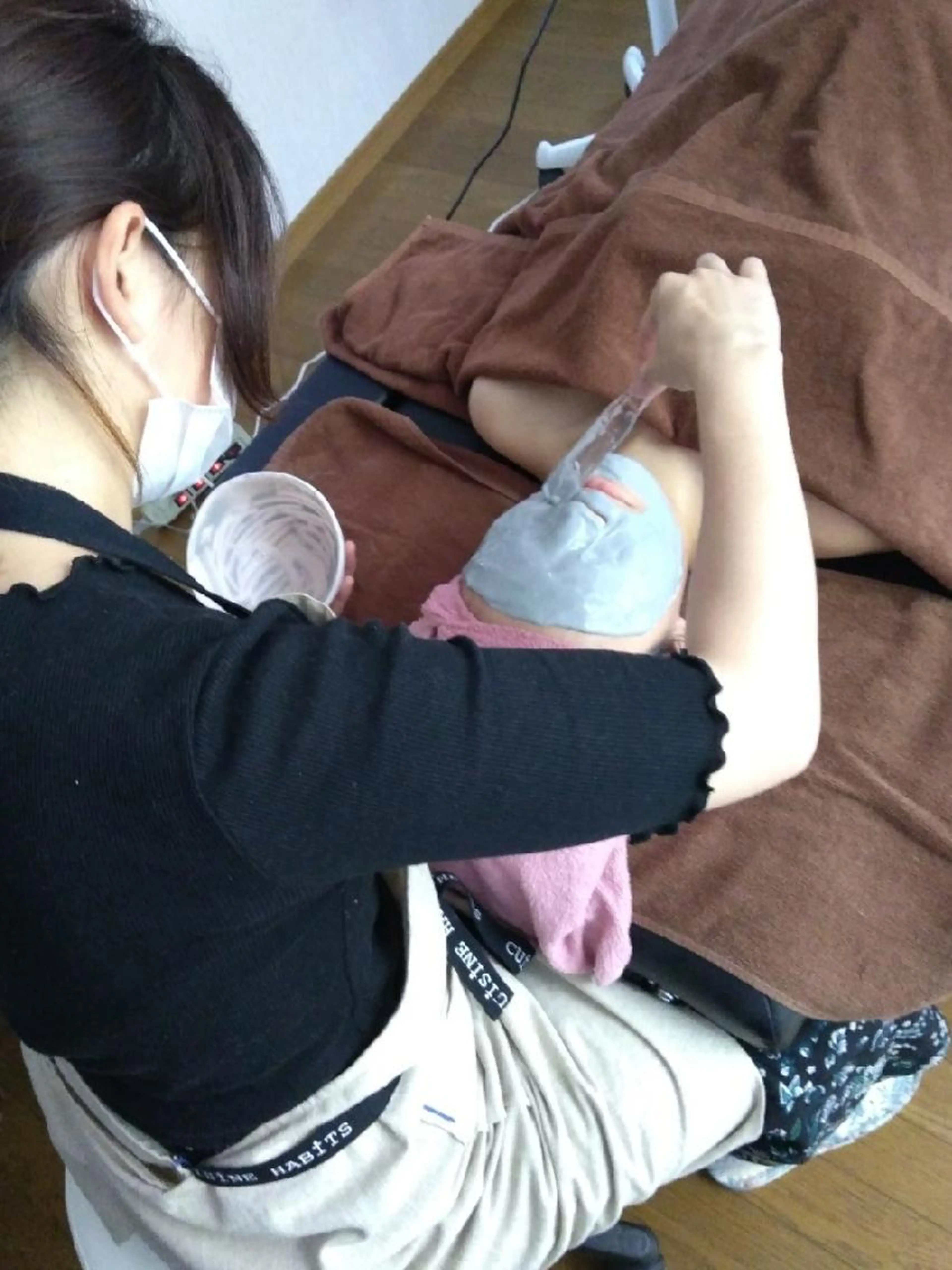 ☆大人気☆小顔ケアフェイシャル(クレイパック)90分の写真