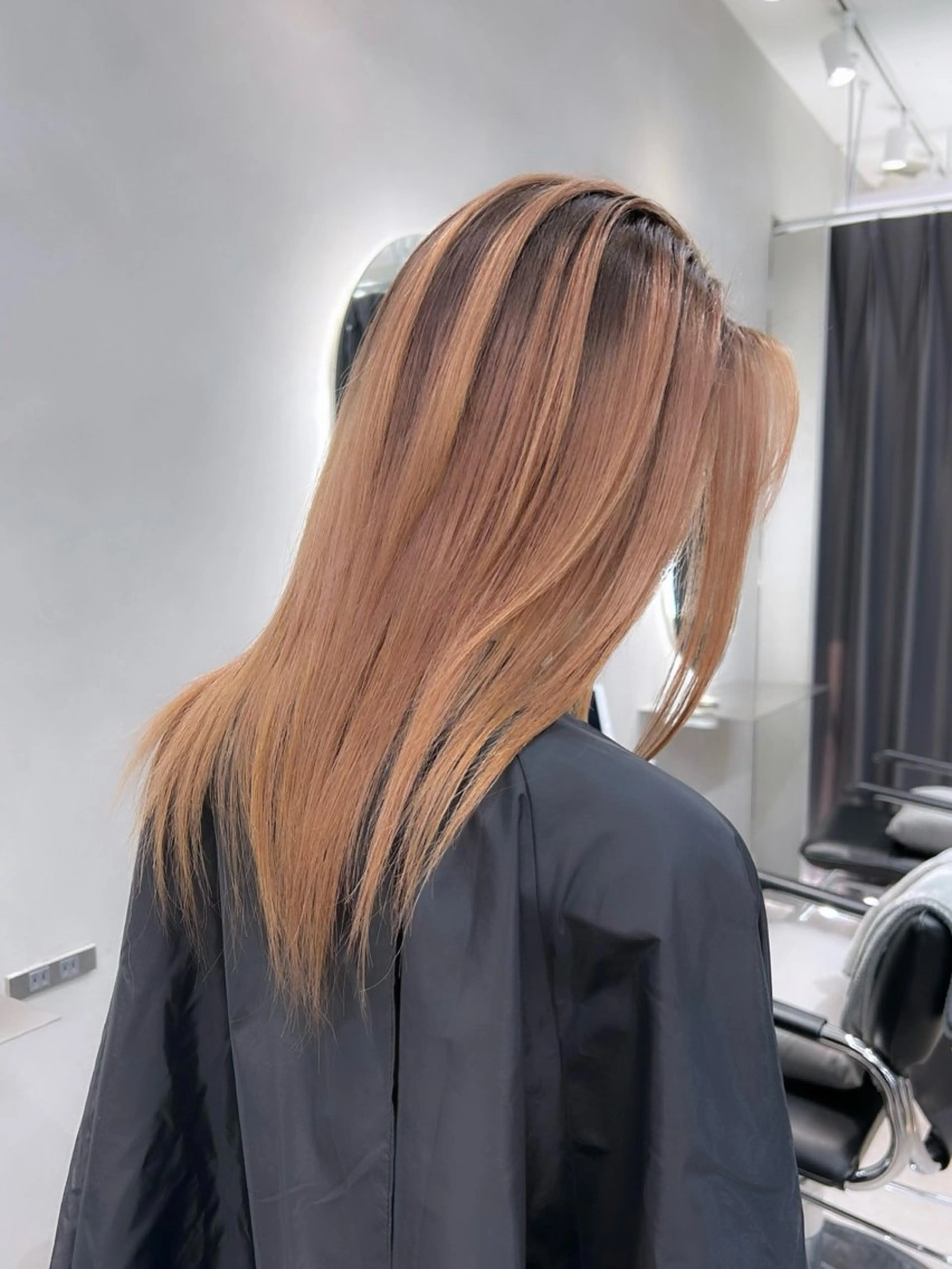 セミロング カラー 卒業式ヘアセット🎀 ヘアアレンジのヘアスタイル