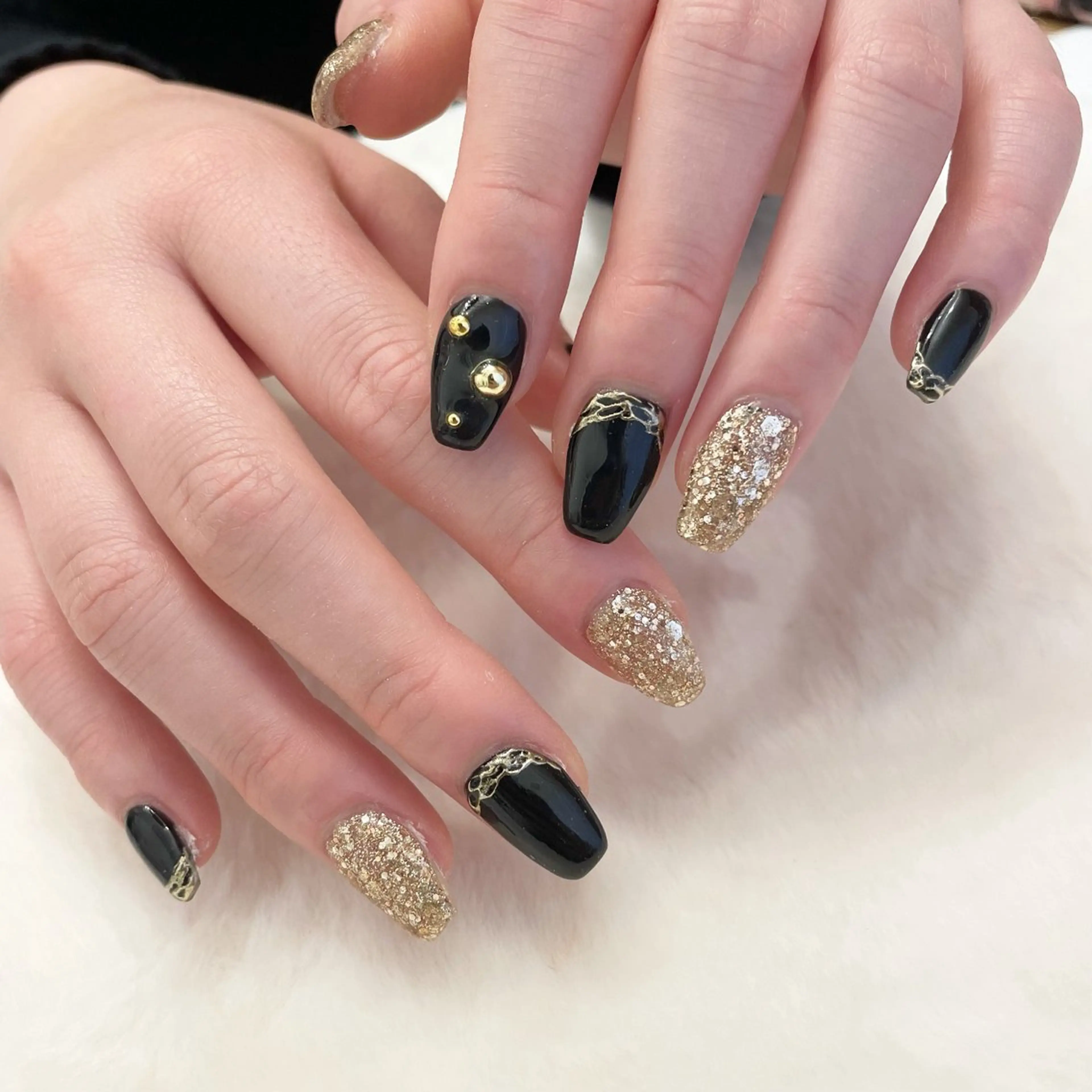 ネイル 成人式 ハンドネイル Sea  nail by emaのネイルデザイン