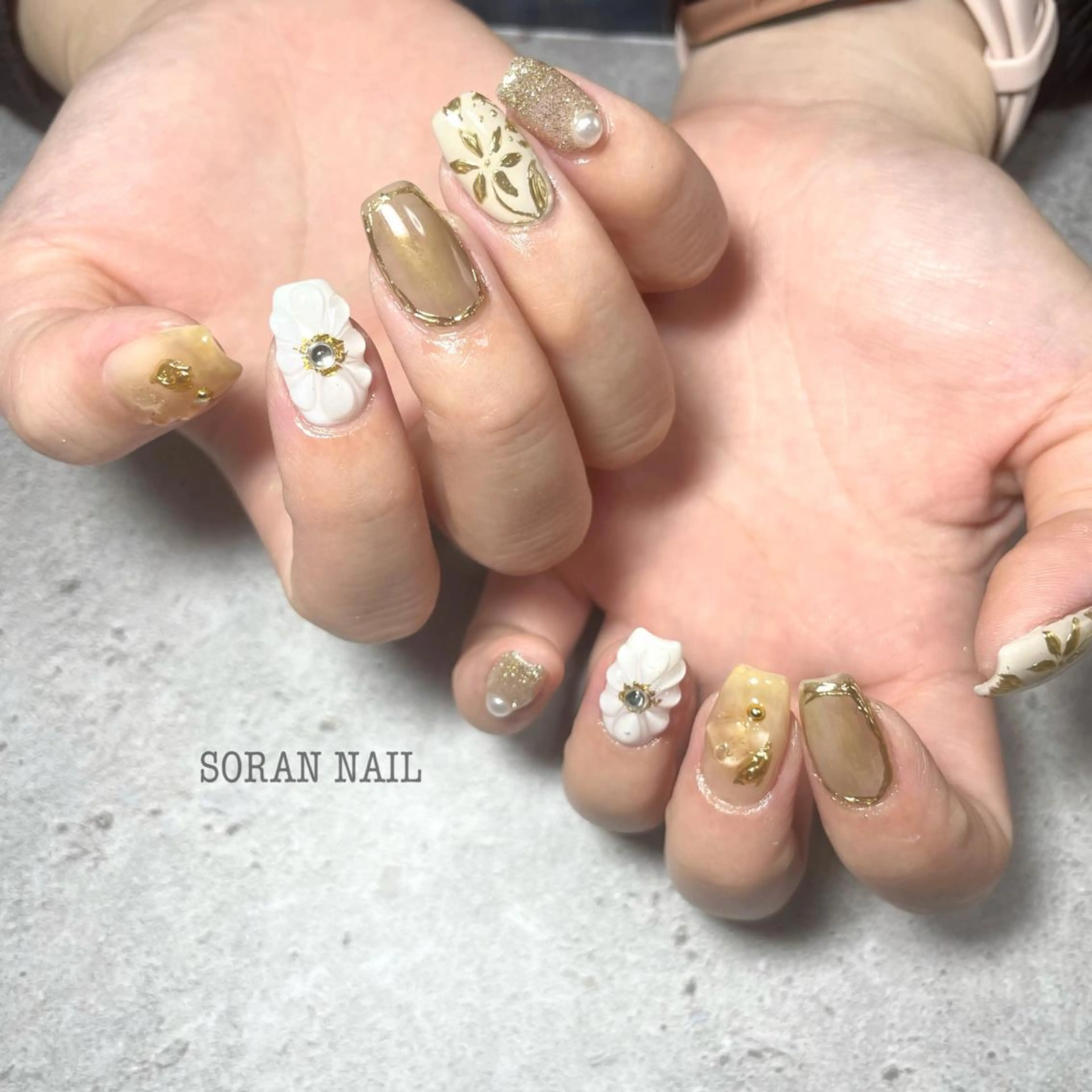 ネイル ハンドネイル soran nailのネイルデザイン