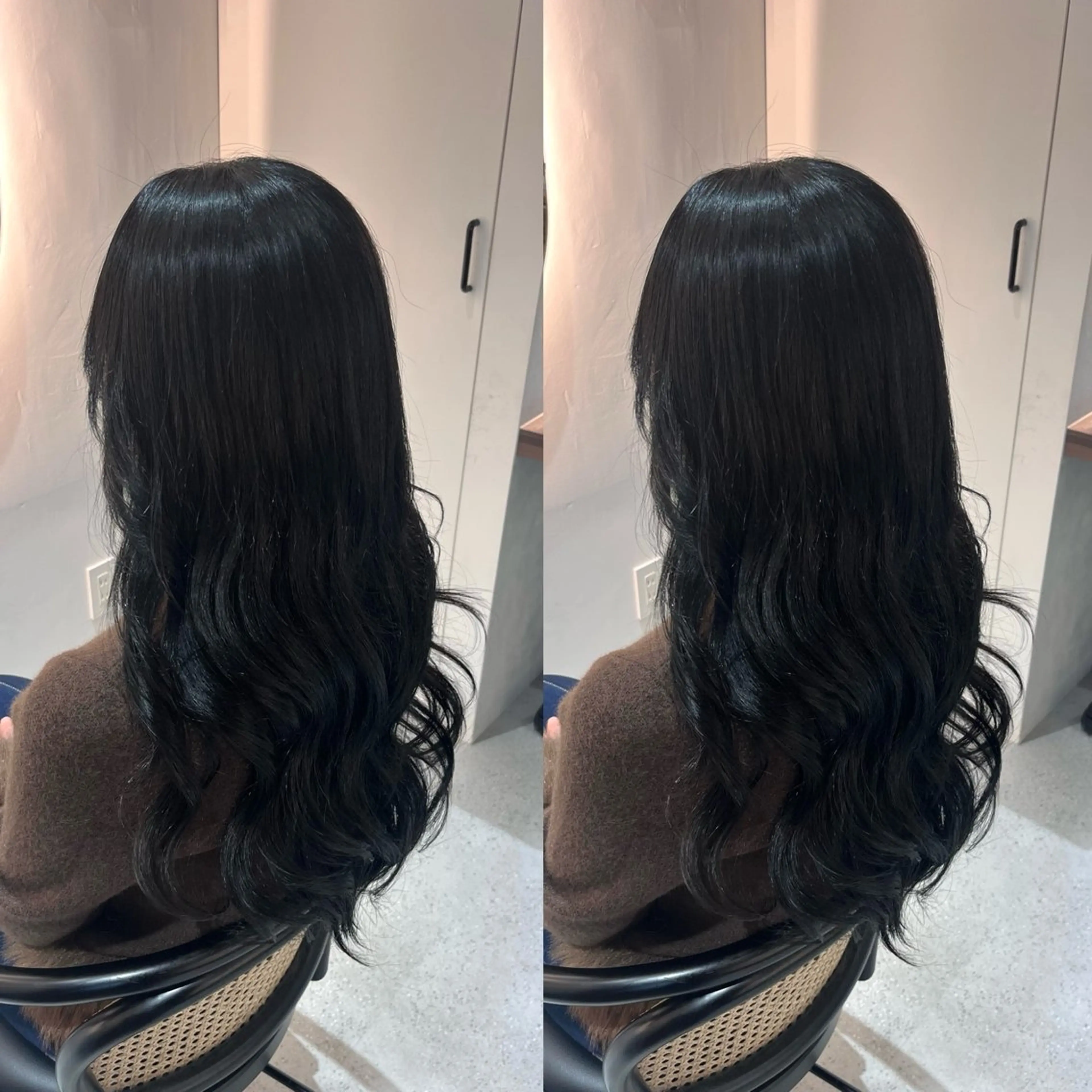 ロング カット ヘアカラー 池谷 茉耶のヘアスタイル