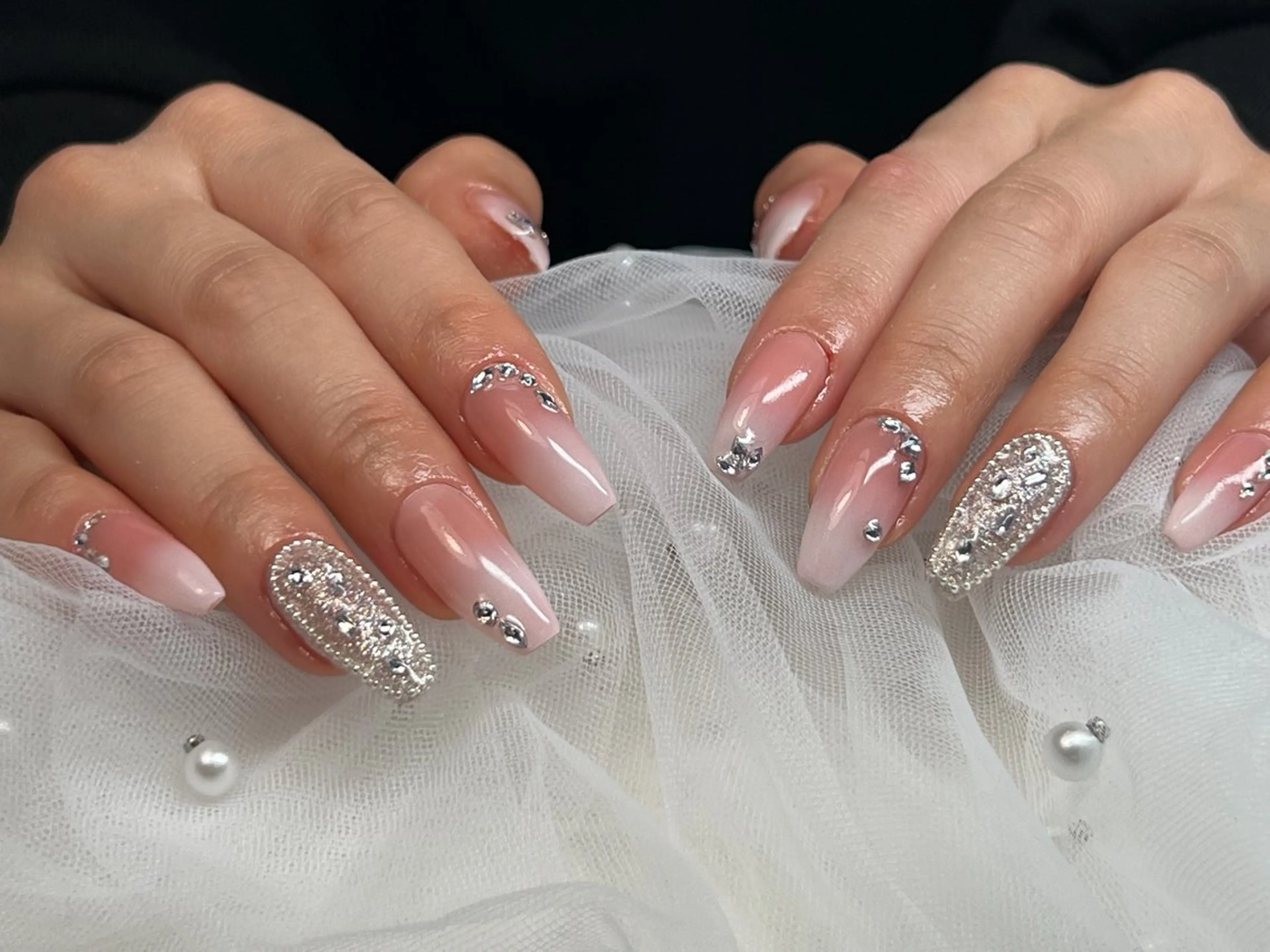 ネイル ジェルネイル パラジェル ハンドネイル 鮎川 沙希のネイルデザイン