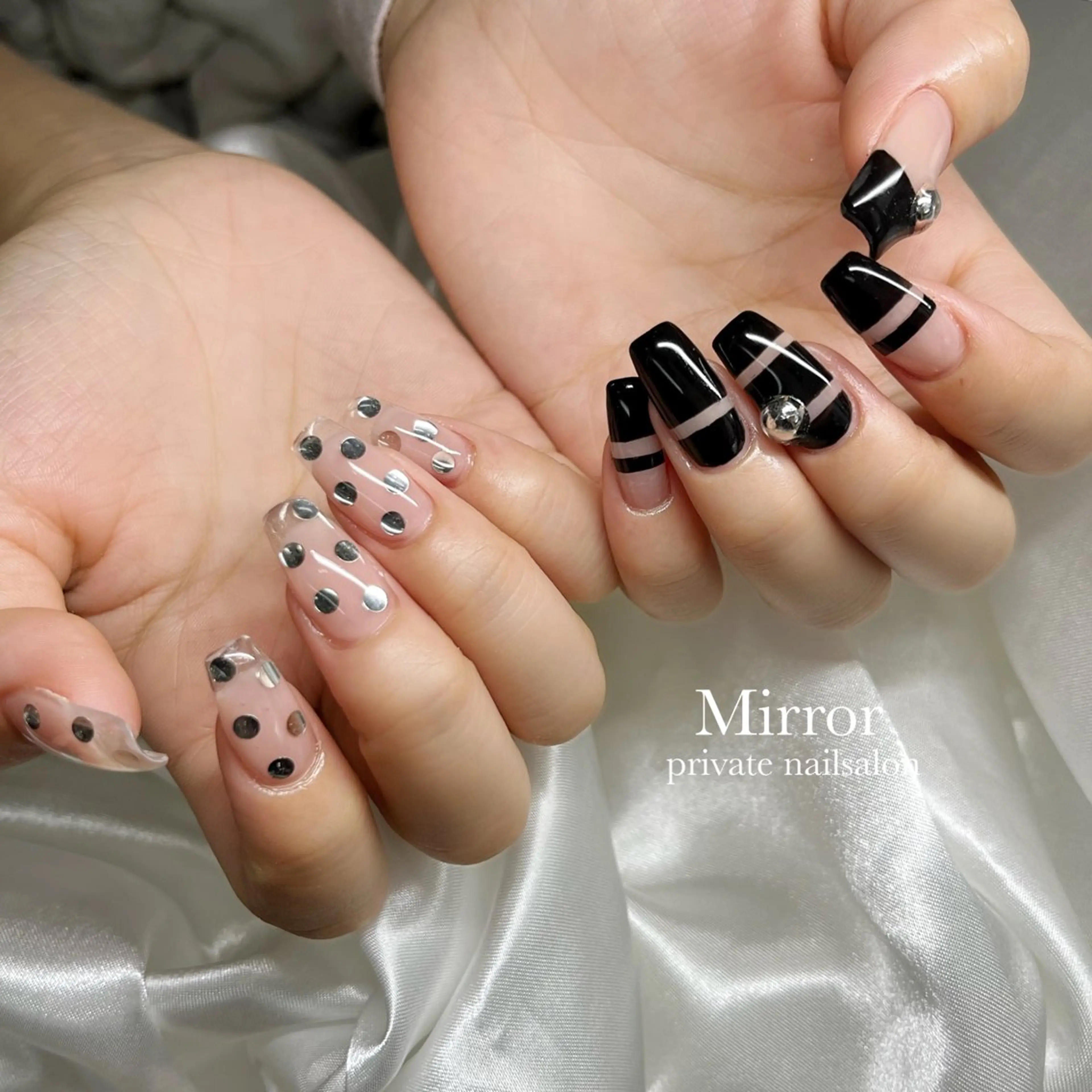 ネイル nailsalon Mirrorのネイルデザイン