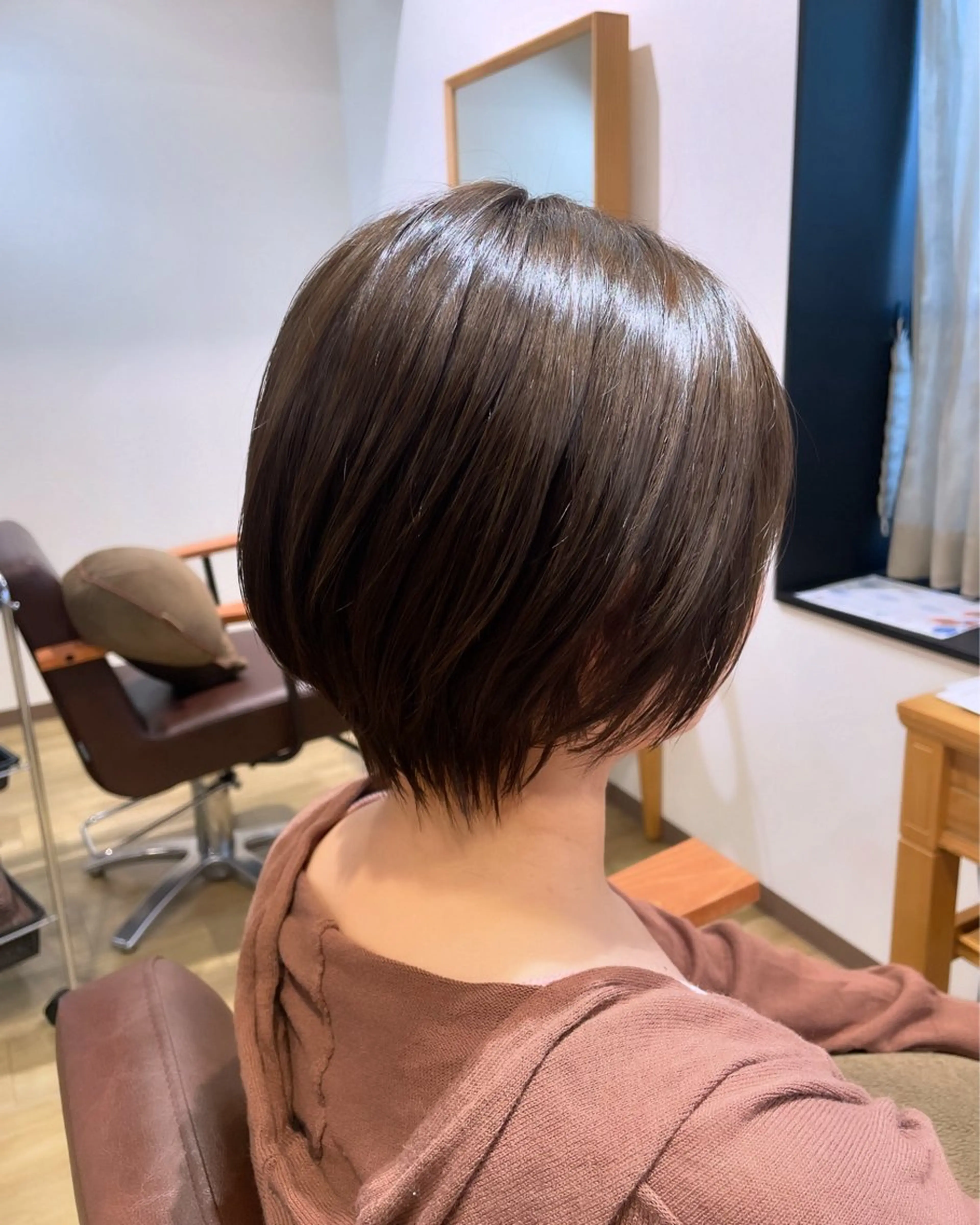 ショート ショートヘア カット ヘアカラー トリートメント 木村 真知子のヘアスタイル
