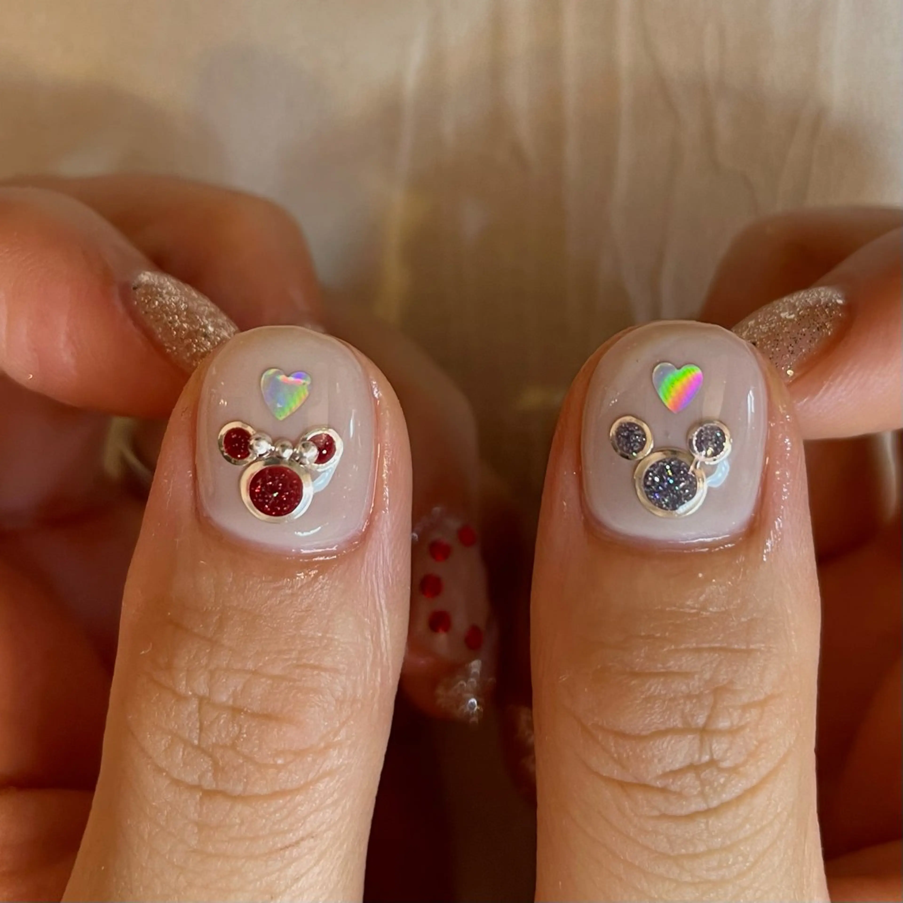 ネイル ハンドネイル カメレオン京橋🌻 草葉由佳のネイルデザイン