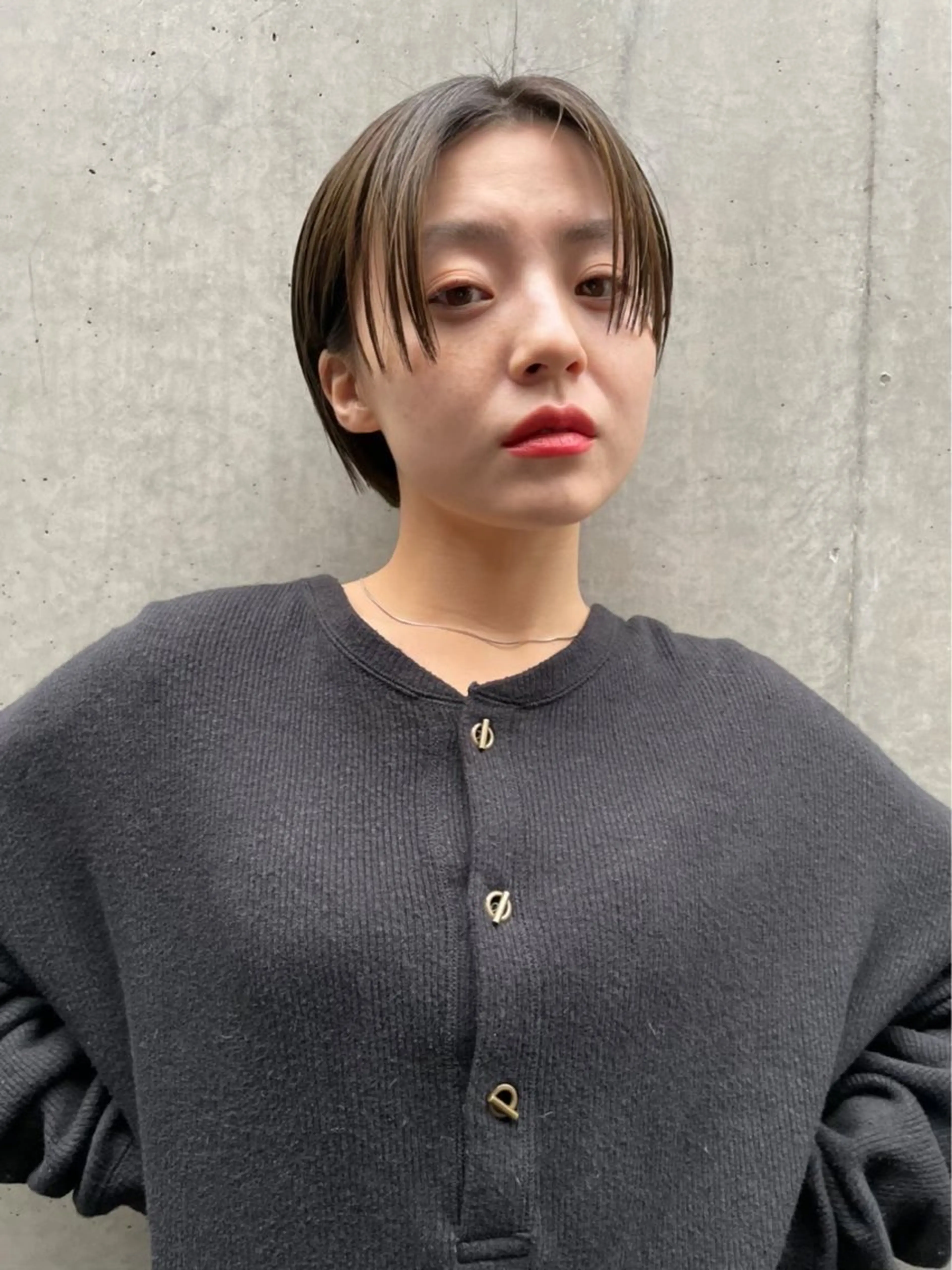 ショート ショートヘア 柳川沙羅 🌿透明感カラーのヘアスタイル