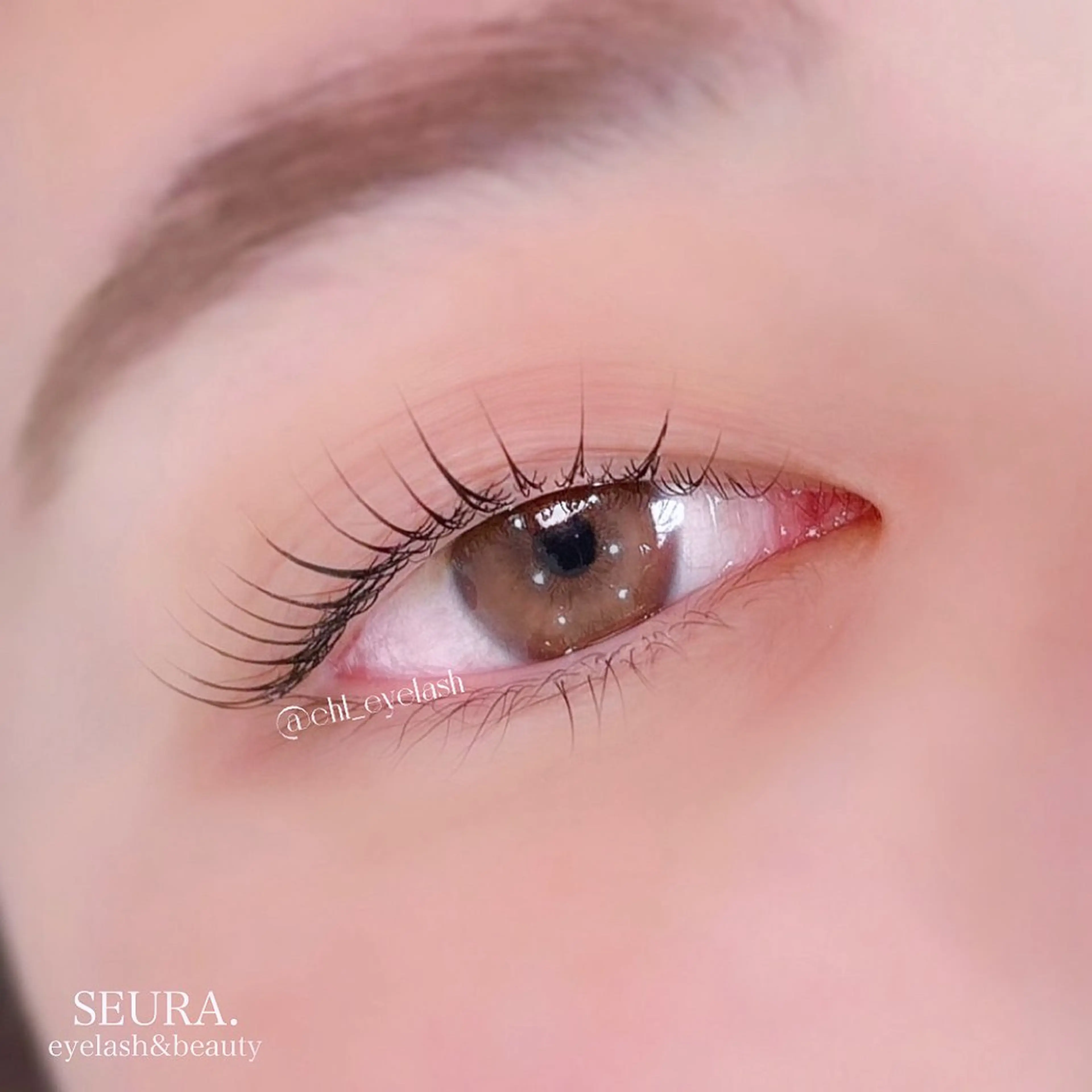 マツエク・マツパ まつげパーマ SEURA. Chikaのマツエク・マツパデザイン