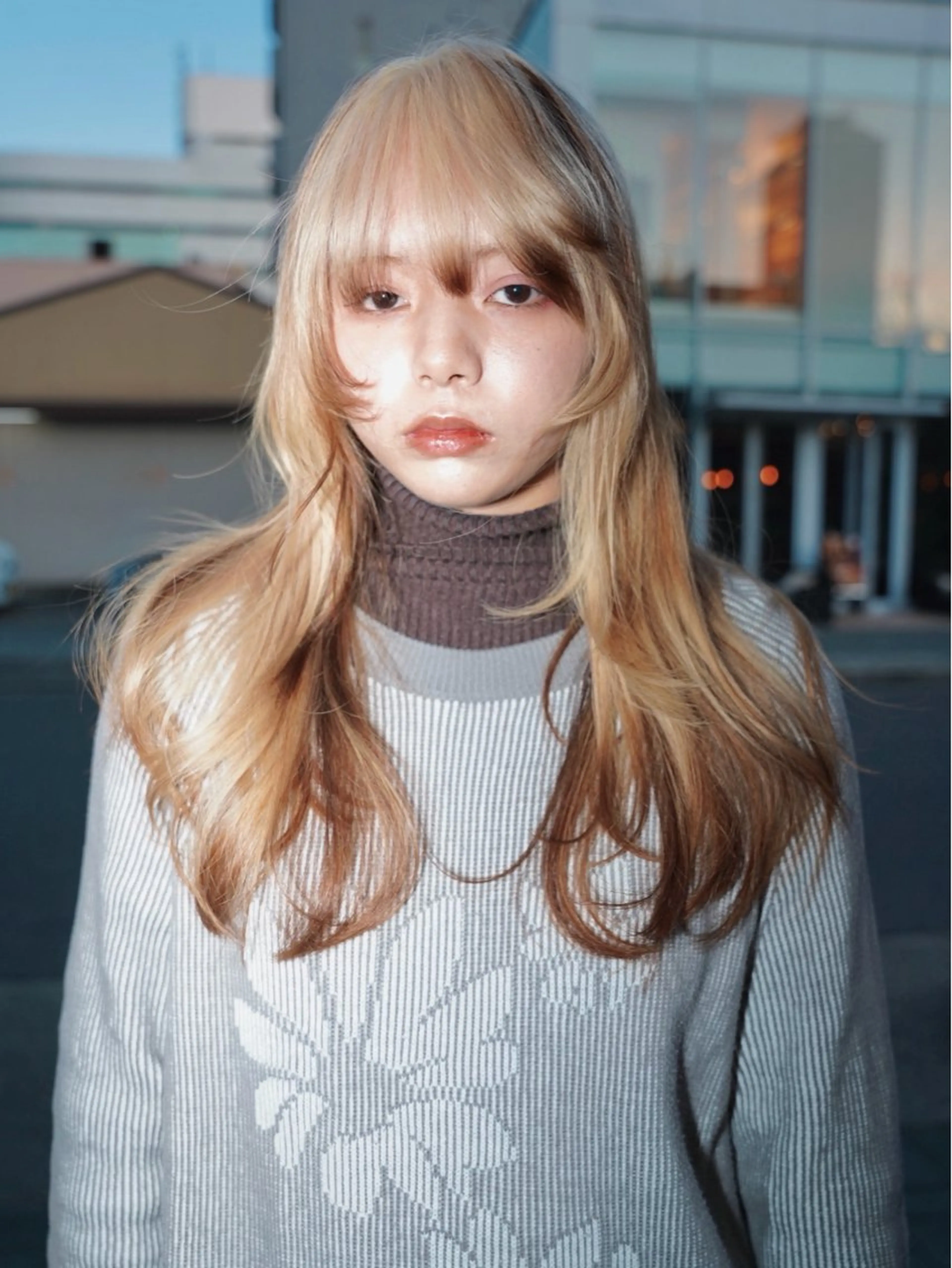 ロング カラー カット ヘアカラー トリートメント デザイン/レイヤー Kaito🐩/栄のヘアスタイル