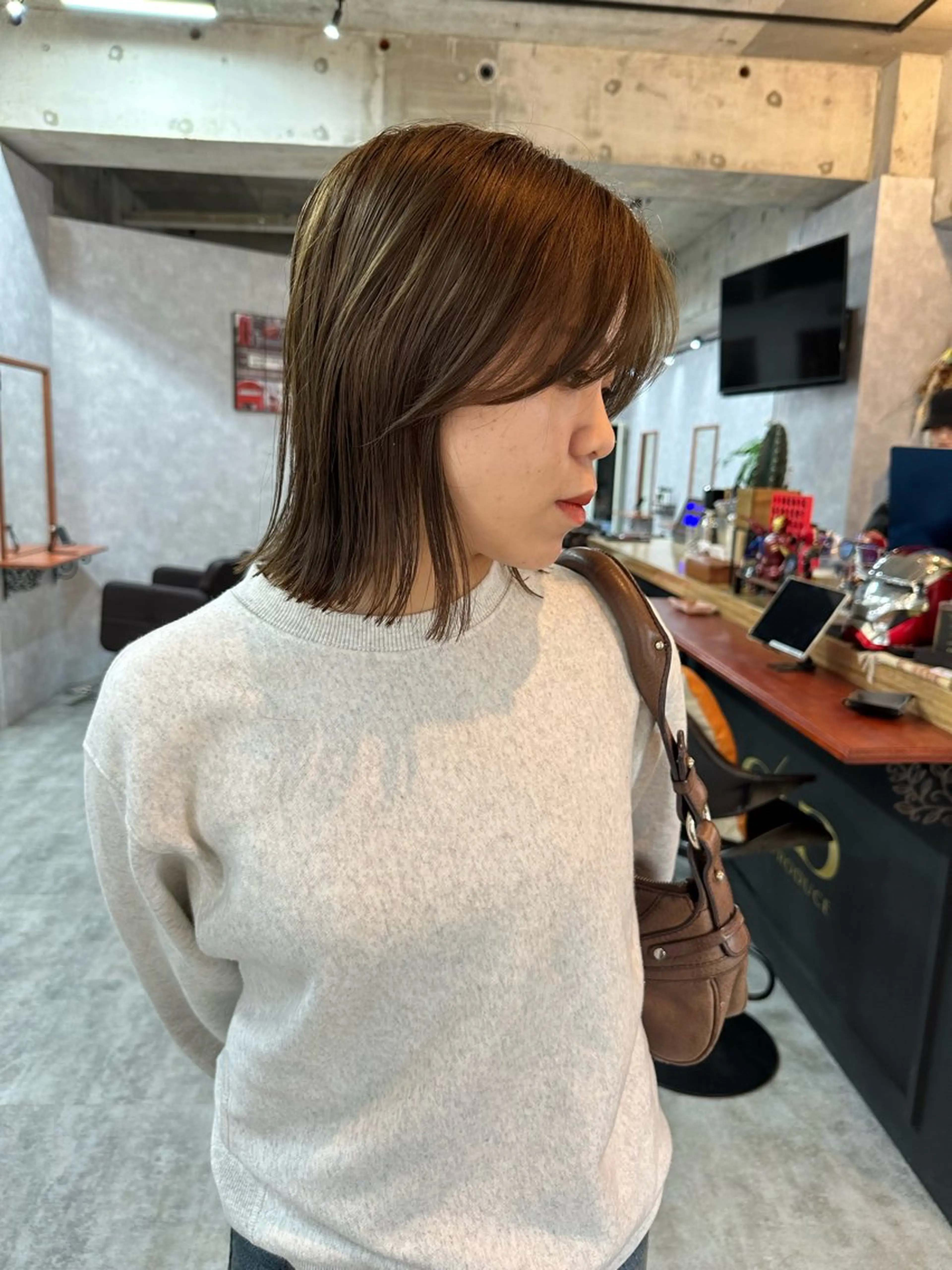 ショート 切りっぱなしボブ ショートボブ ハンサムショート 丸みショート ボブ カット ヘアカラー トリートメント C’LD hair  produce /シールドヘア所属・モテ髪/ボブ/ショー ト/アダチフウトのヘアスタイル