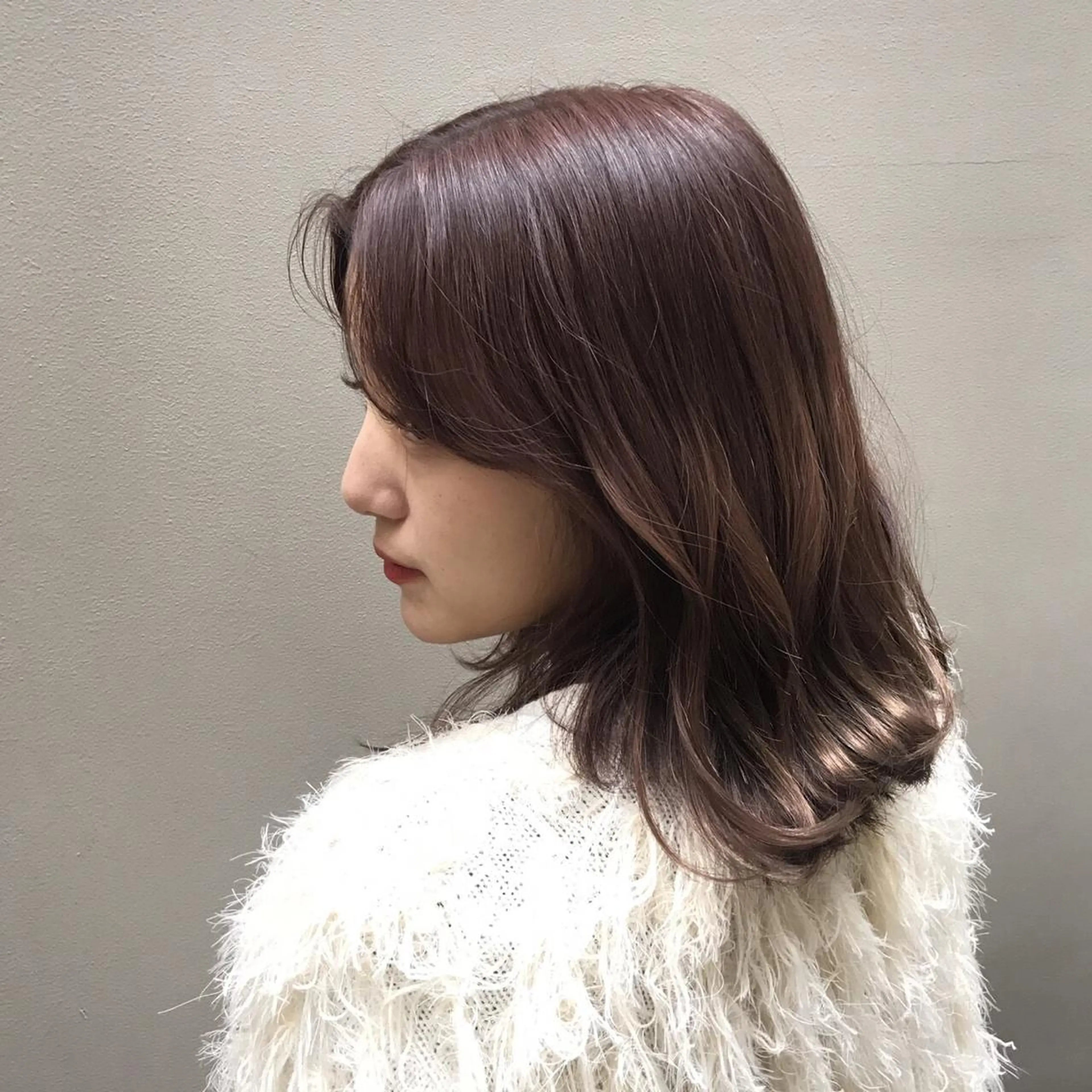 ミディアム カラー カット ヘアカラー トリートメント 堀江/心斎橋/西大橋 四ツ橋【Vers】のヘアスタイル