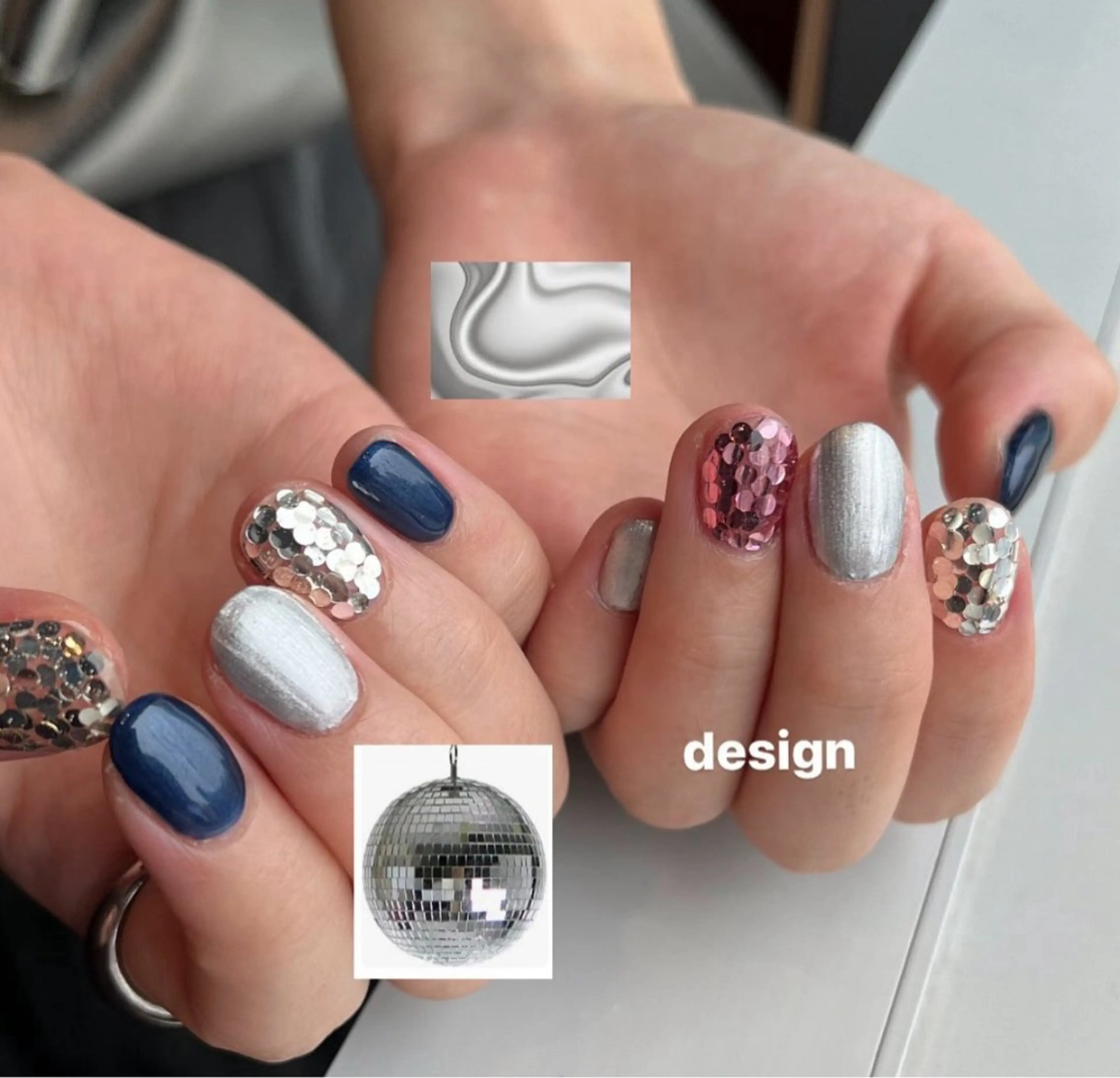 ネイル 🪷福本 亜実　/大阪心斎橋のネイルデザイン