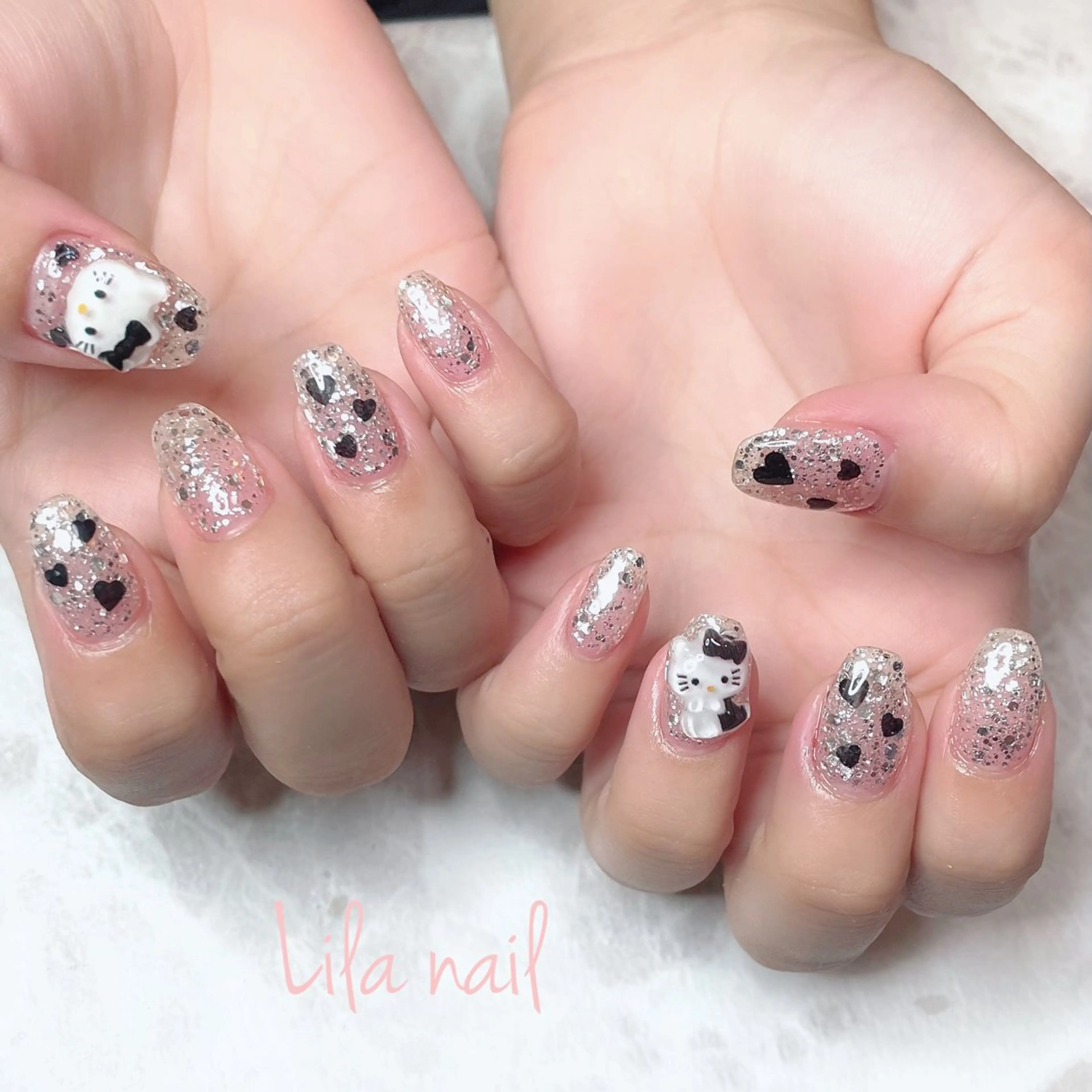 ネイル ハンドネイル ハンドケア Lila nail. harukaのネイルデザイン