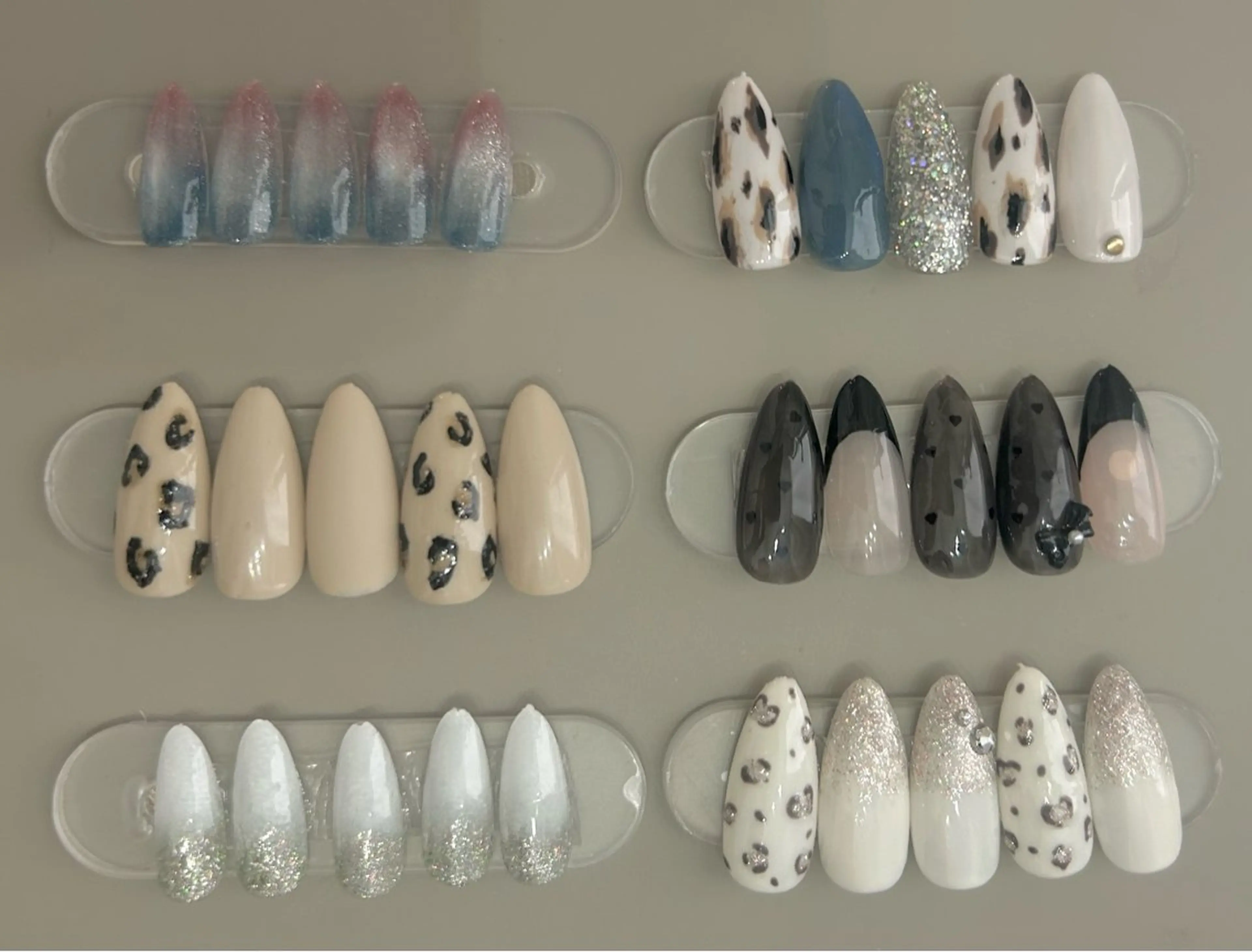 卒業式、入学式、定額デザインネイル7500円(オフ込※デコネイルオフは➕1000円)の写真