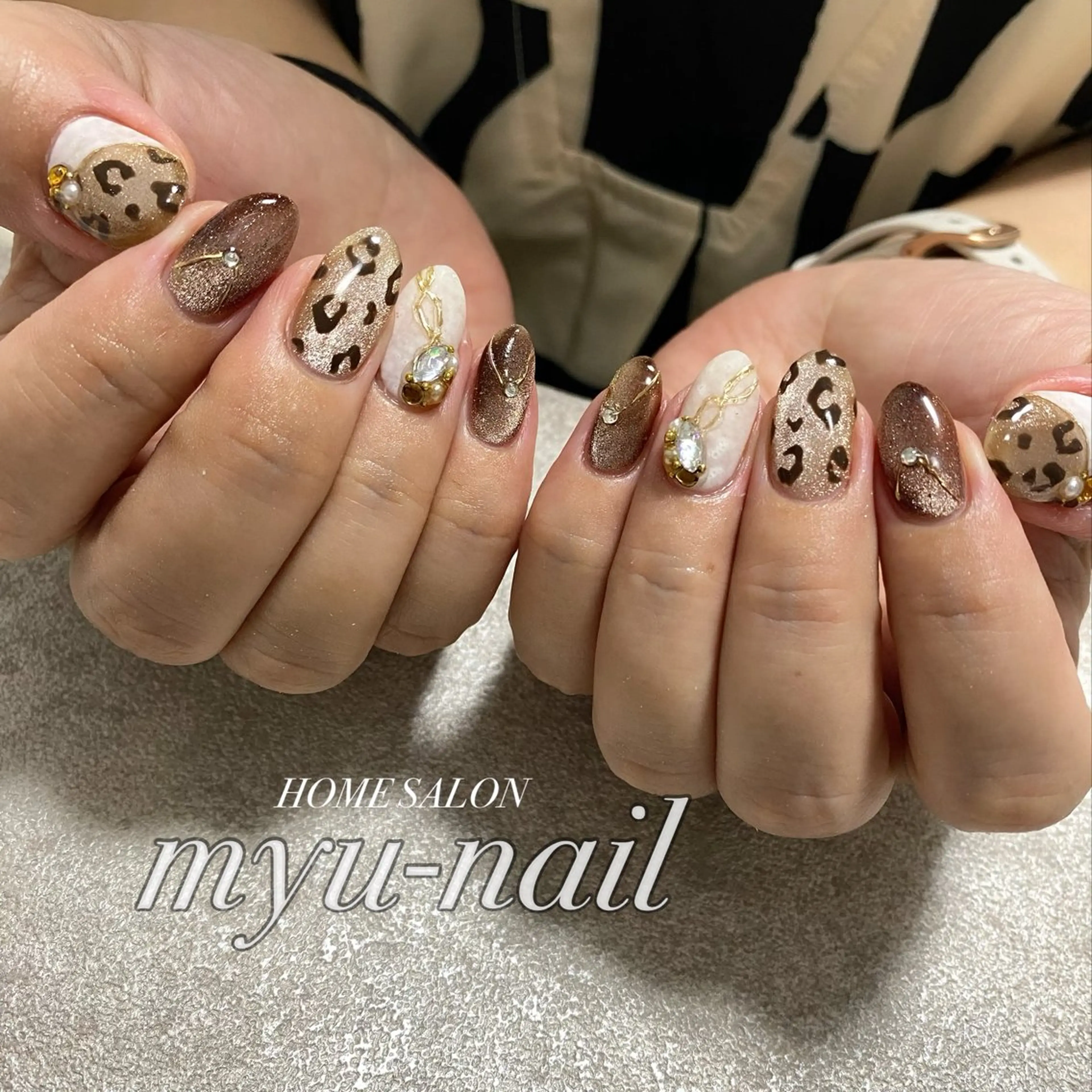 ネイル ホームサロン myu-nailのネイルデザイン