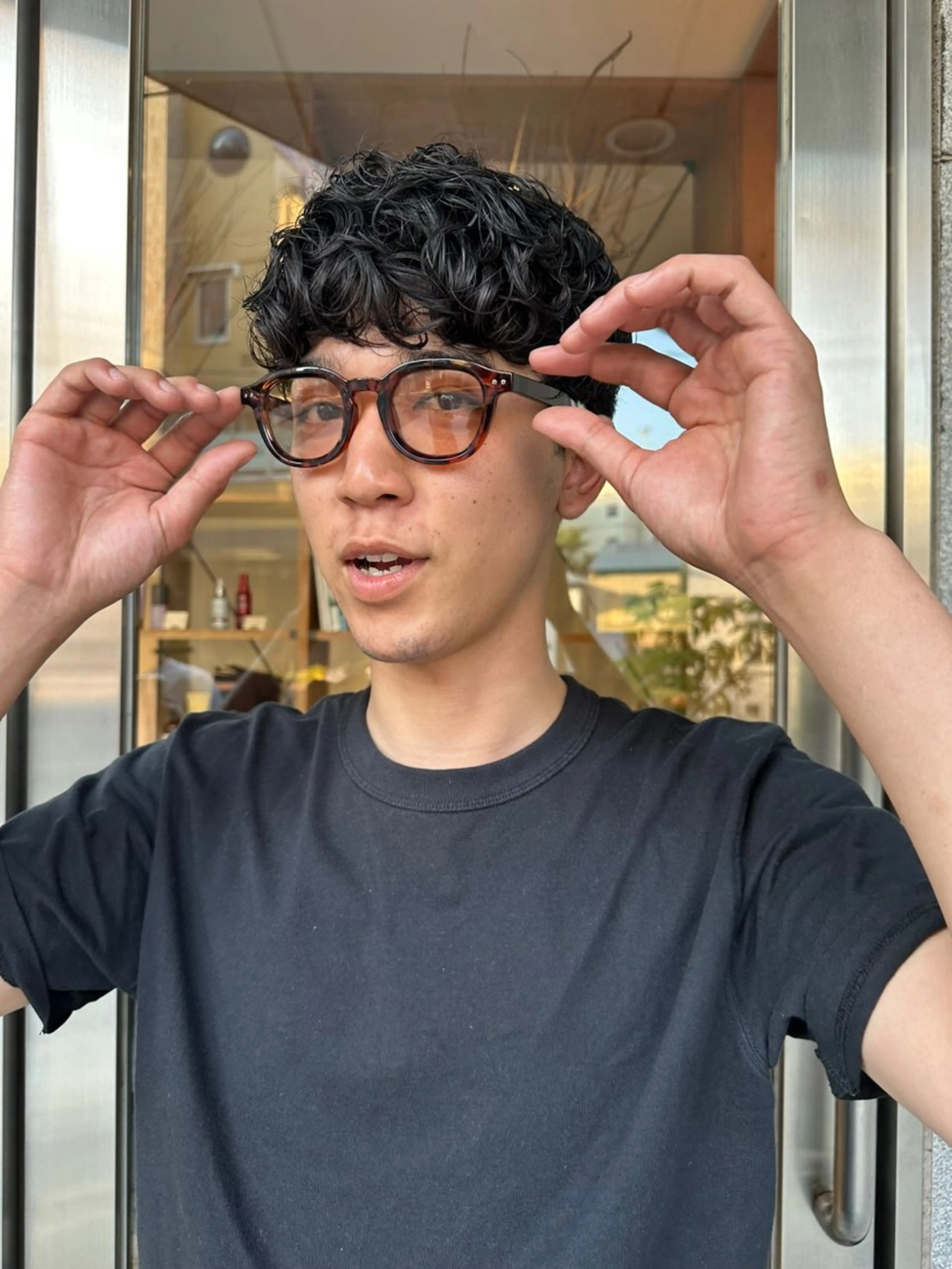 ショート パーマ メンズ カット パーマ NERO      HAIR SALON所属・塚本 幸司郎のヘアスタイル