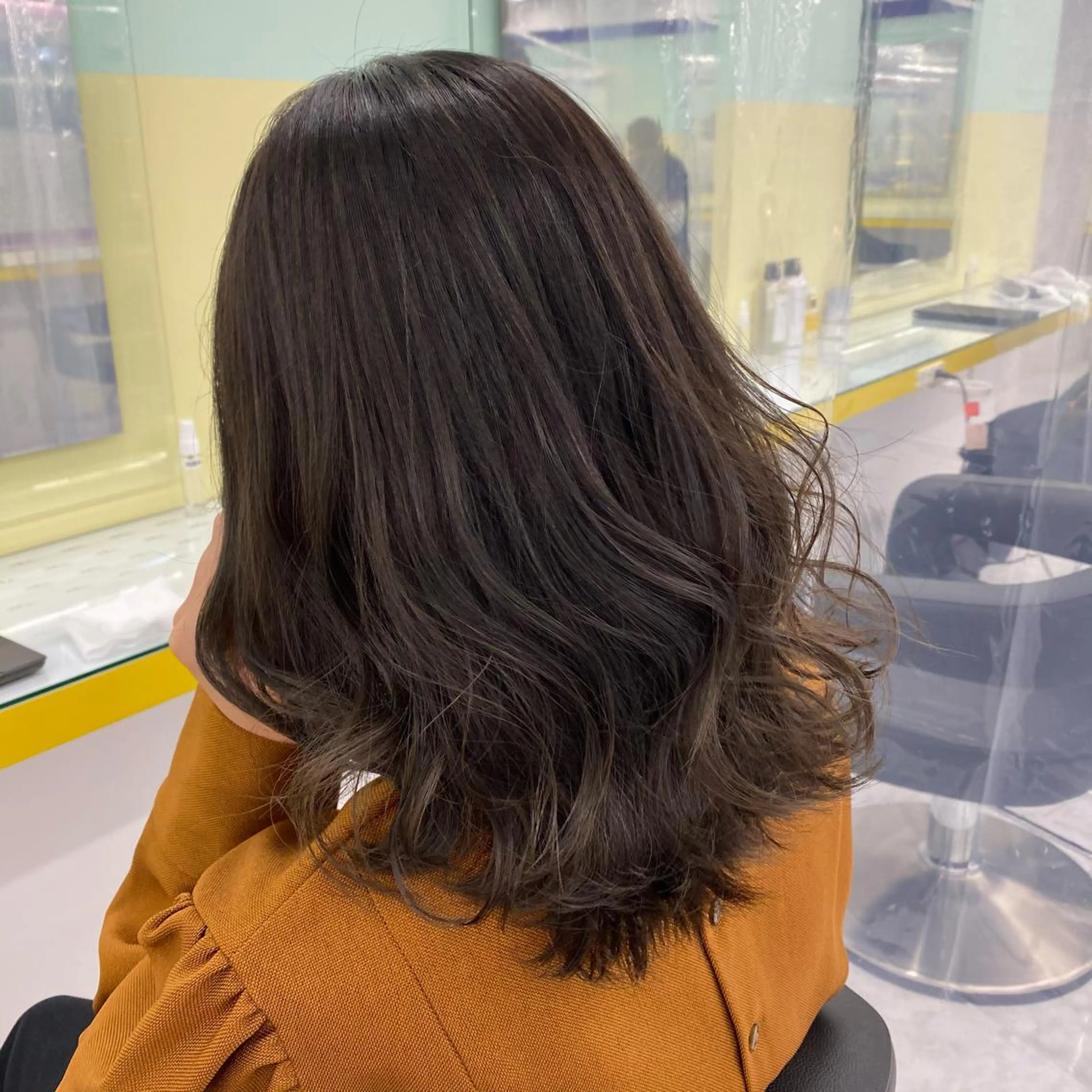 ミディアム カラー ヘアアレンジ GOTODAY shair salon 横浜mare店所属・透明感抜群カラー mai🍑♡のヘアスタイル