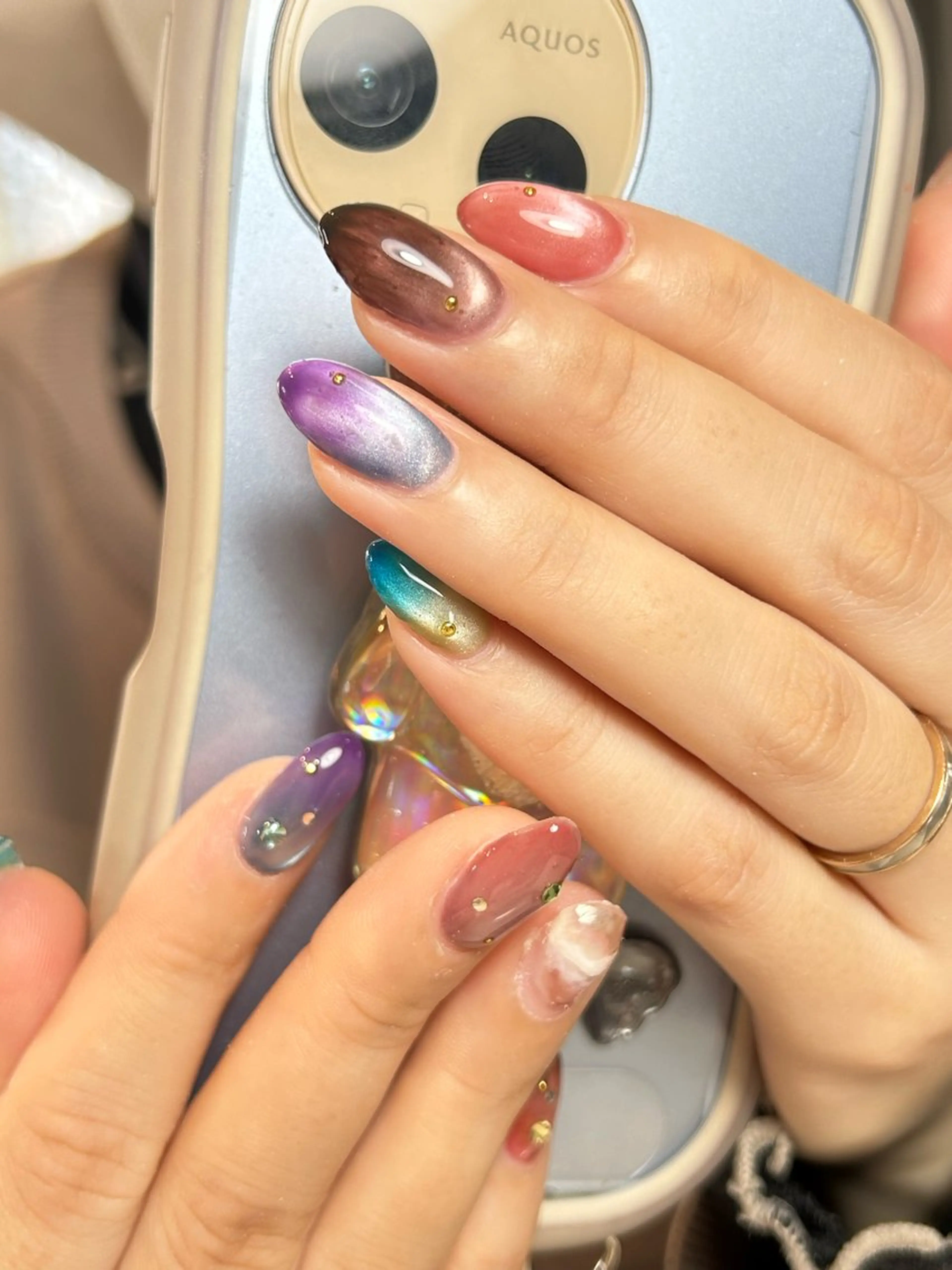 ネイル 須藤 紗彩のネイルデザイン