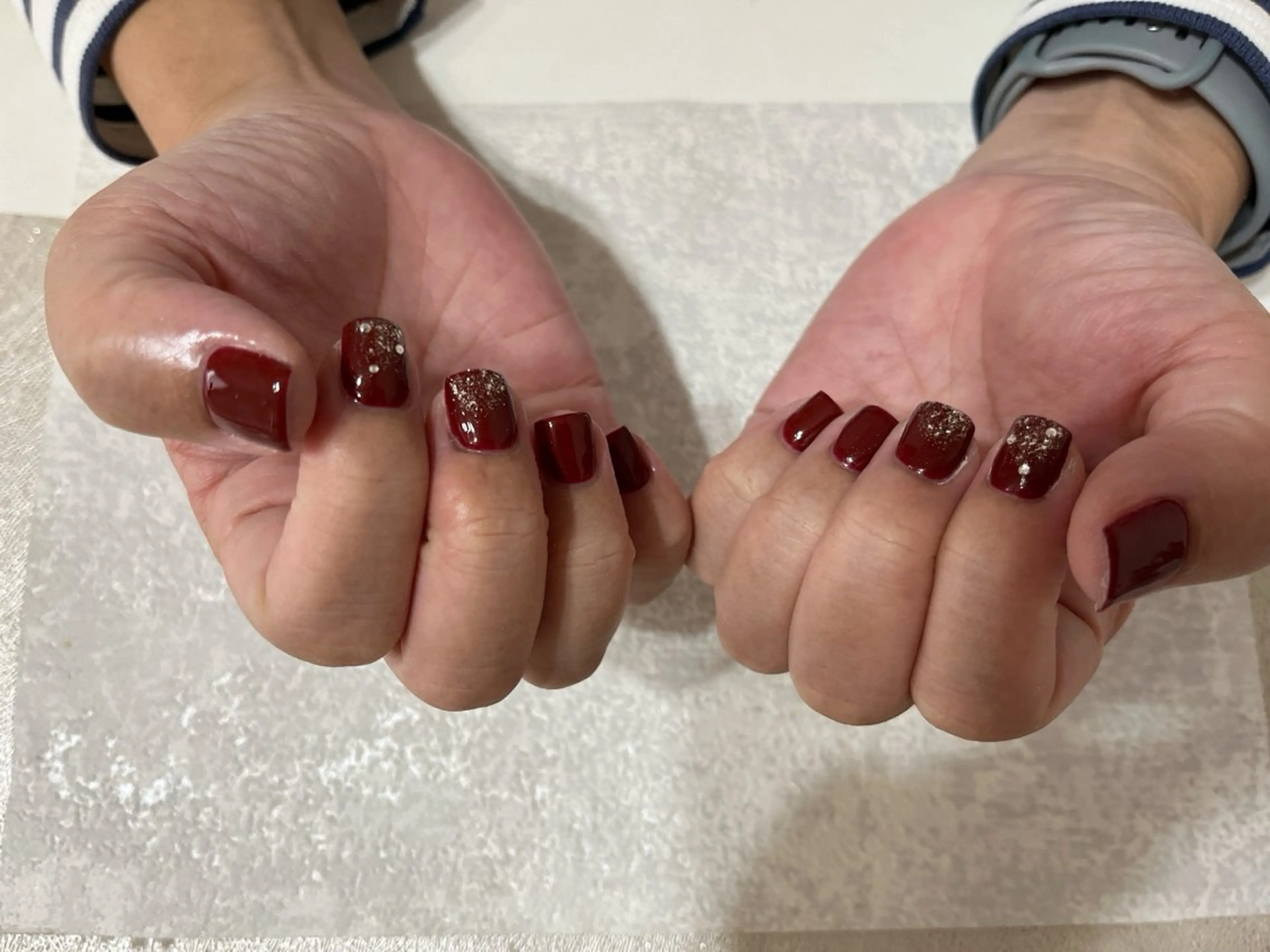 ネイル オーロラネイル フットネイル フレンチネイル ジェルネイル 韓国ネイル kikinail 溝の口のネイルデザイン