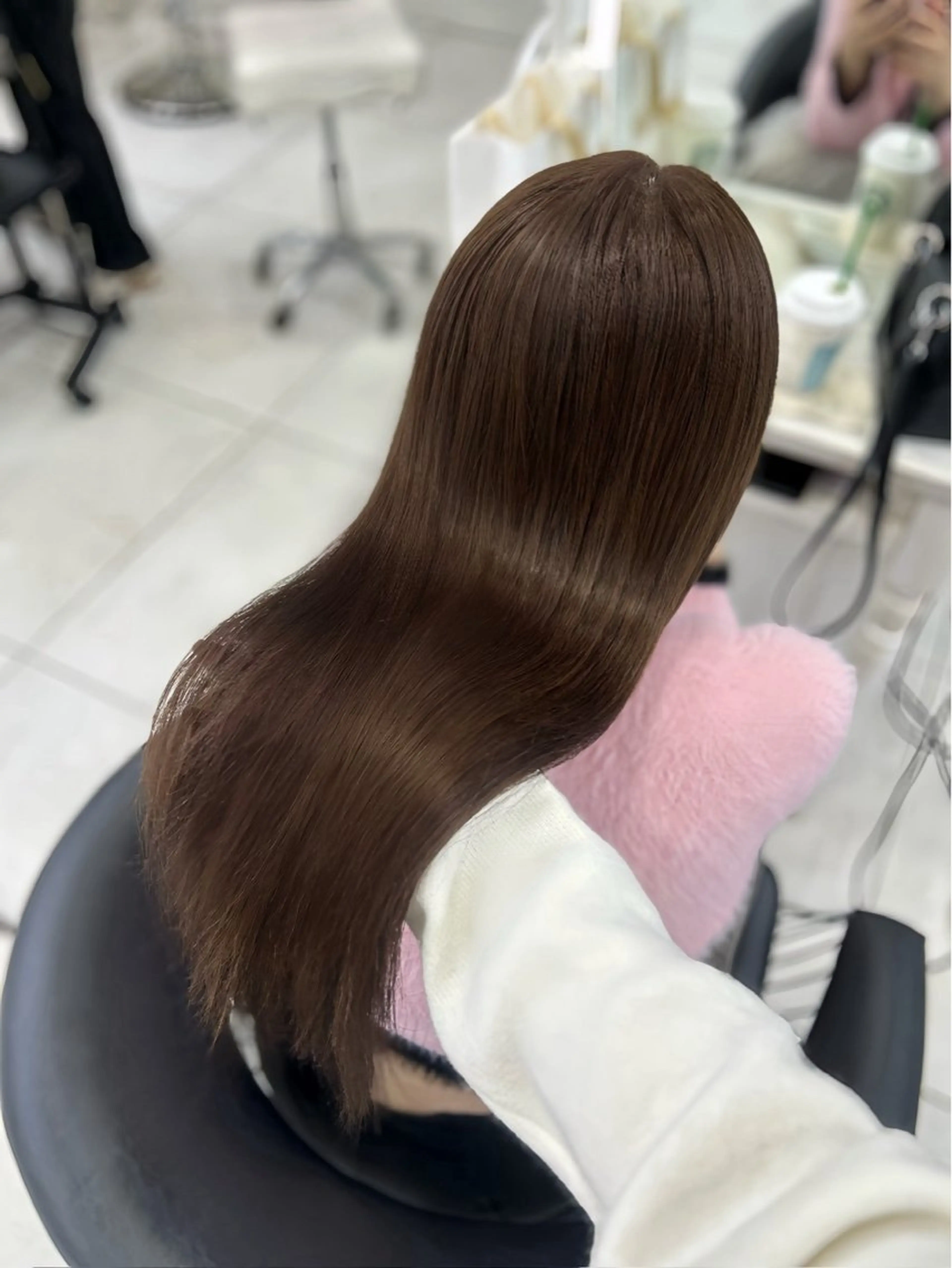 セミロング カラー G-hair kazukiのヘアスタイル