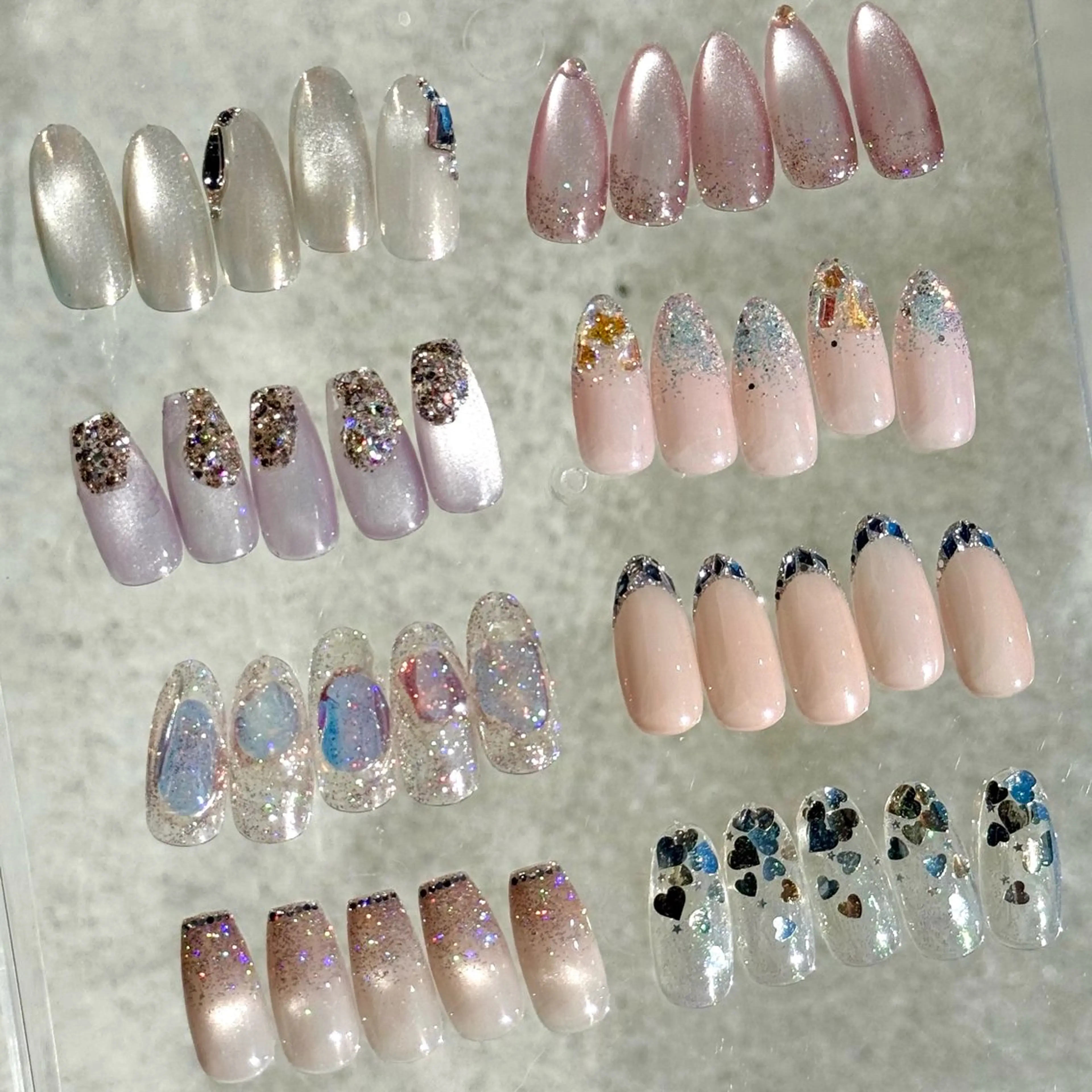 【他店オフ無料‼️🎁】KIRAKIRA✨ネイルアート（オフあり）の写真